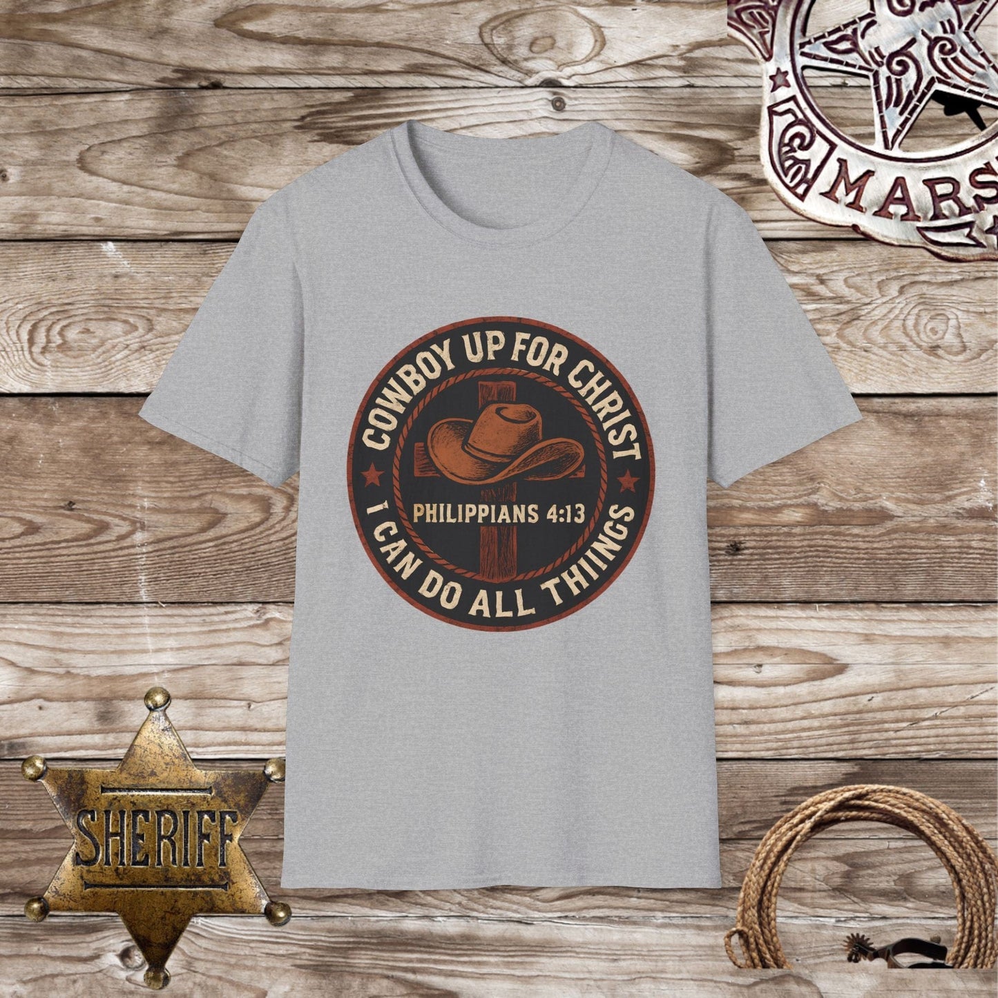 Cowboy Up for Christ T-Shirt