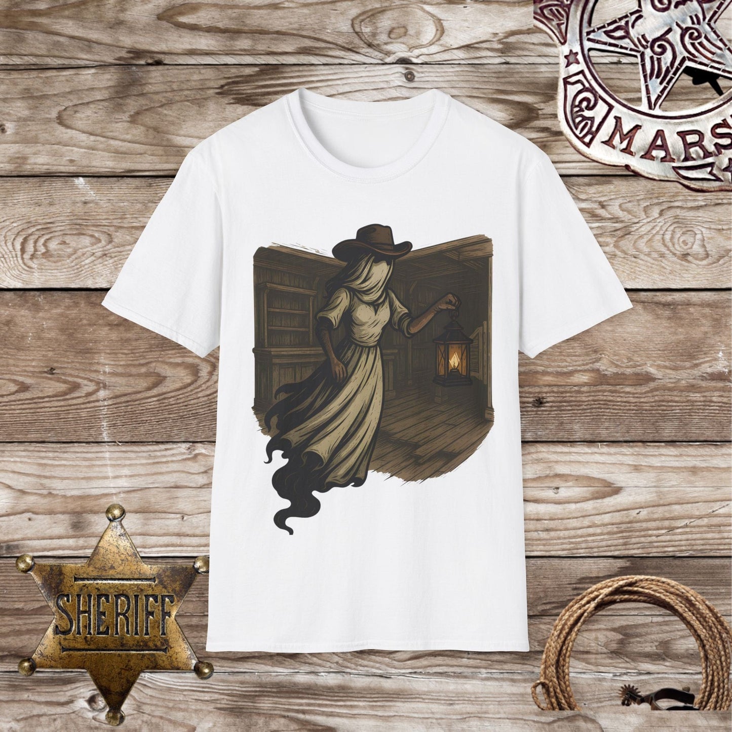 Ghostly Sheriff T-Shirt
