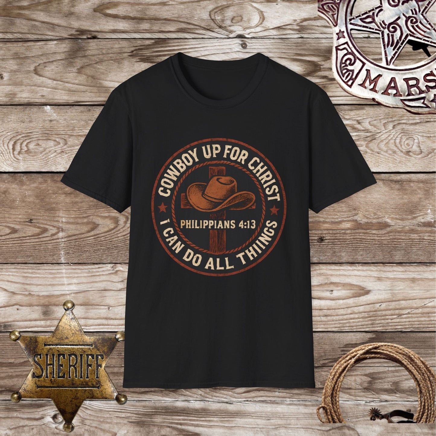 Cowboy Up for Christ T-Shirt