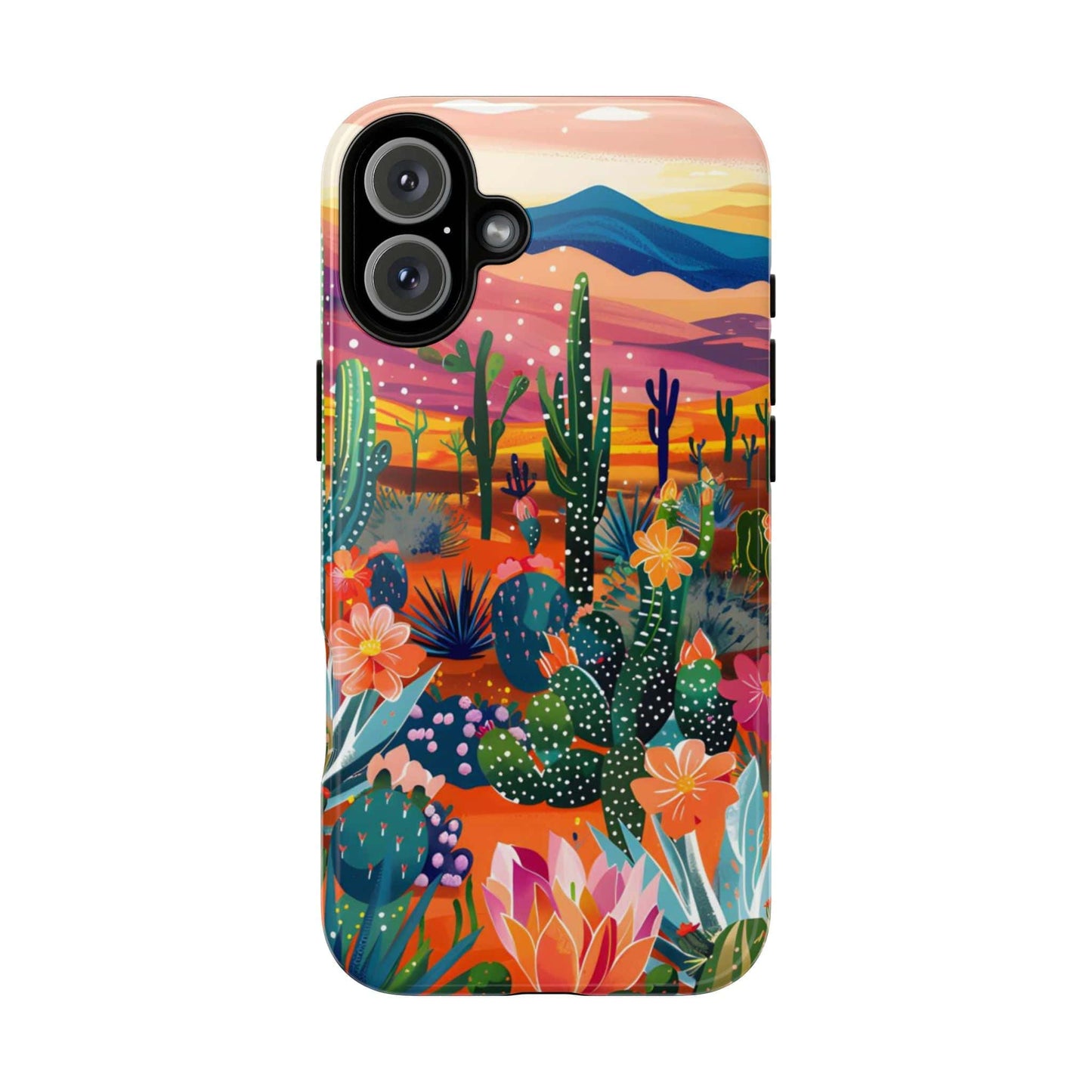 Colorful Cactus Phone Case