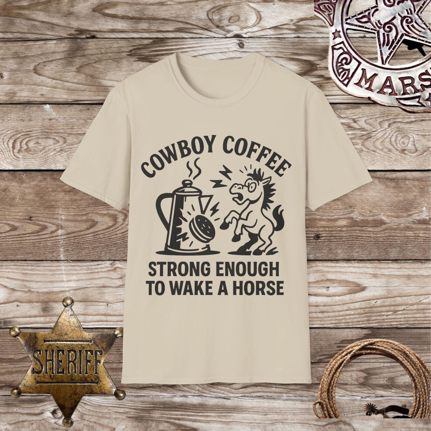 Cowboy Coffee Unisex T-Shirt