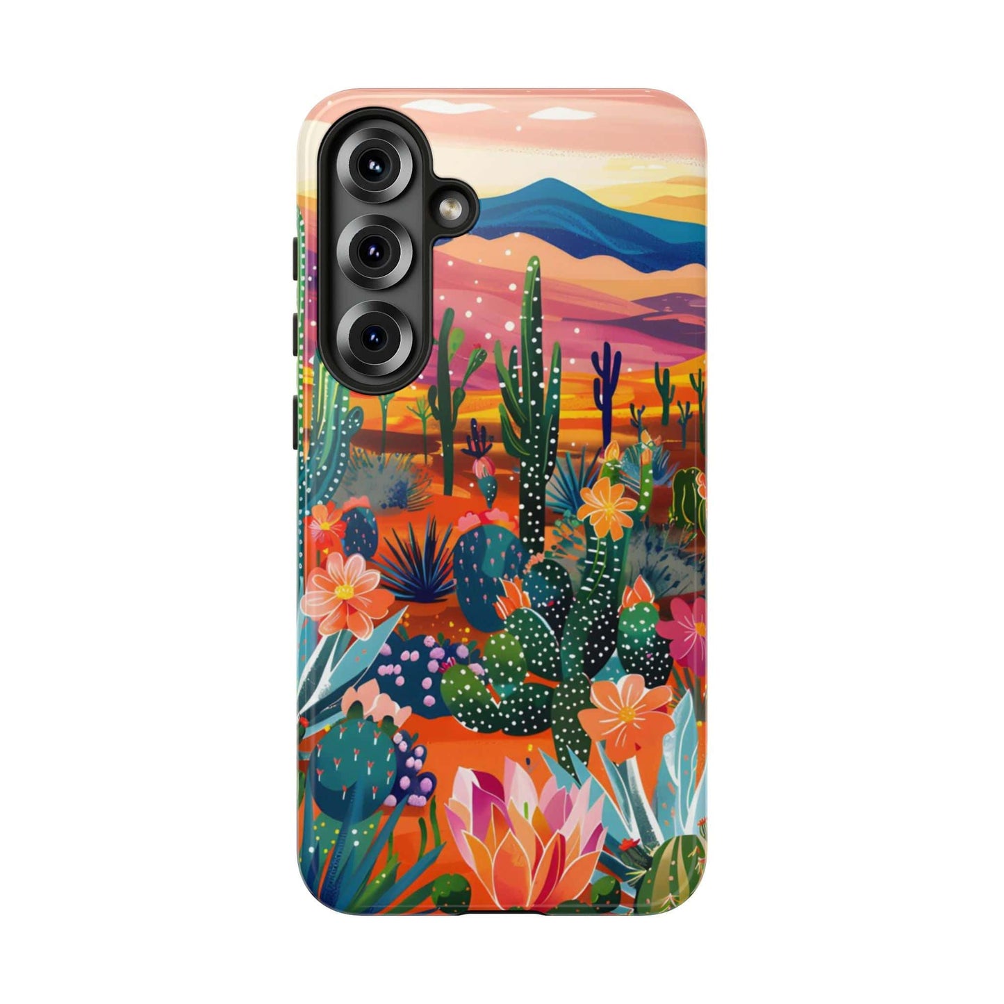 Colorful Cactus Phone Case