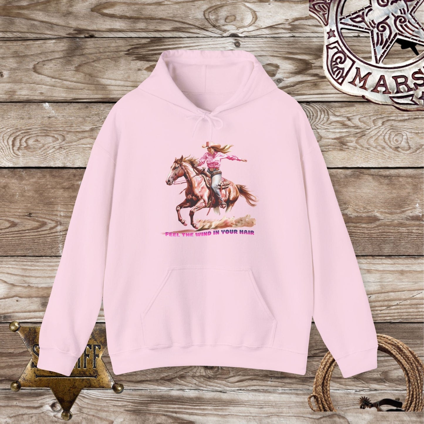 Feel the Wind -Hooded Sweatshirt