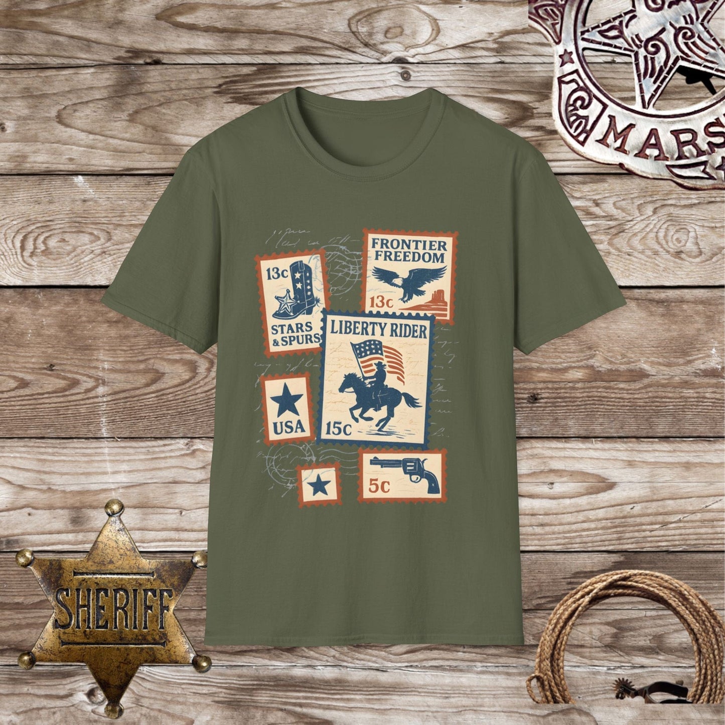 Vintage Retro Americana T-Shirt