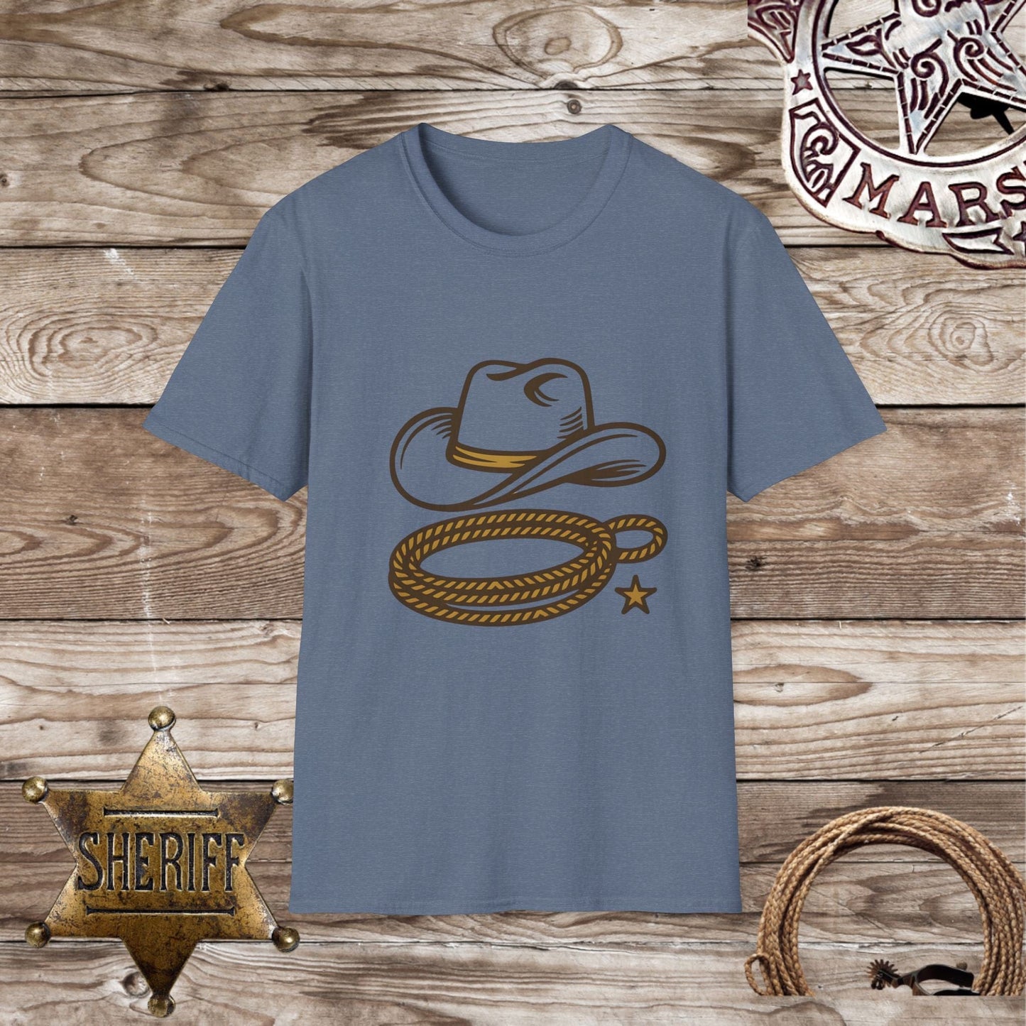 Cowboy Hat Graphic T-Shirt