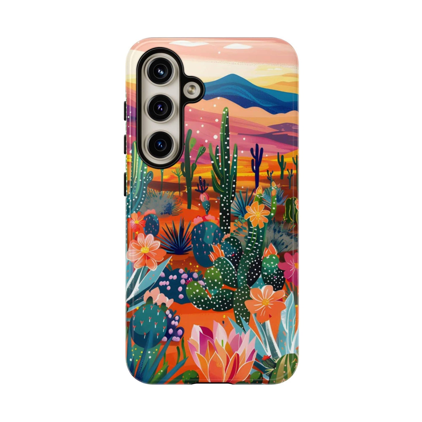 Colorful Cactus Phone Case
