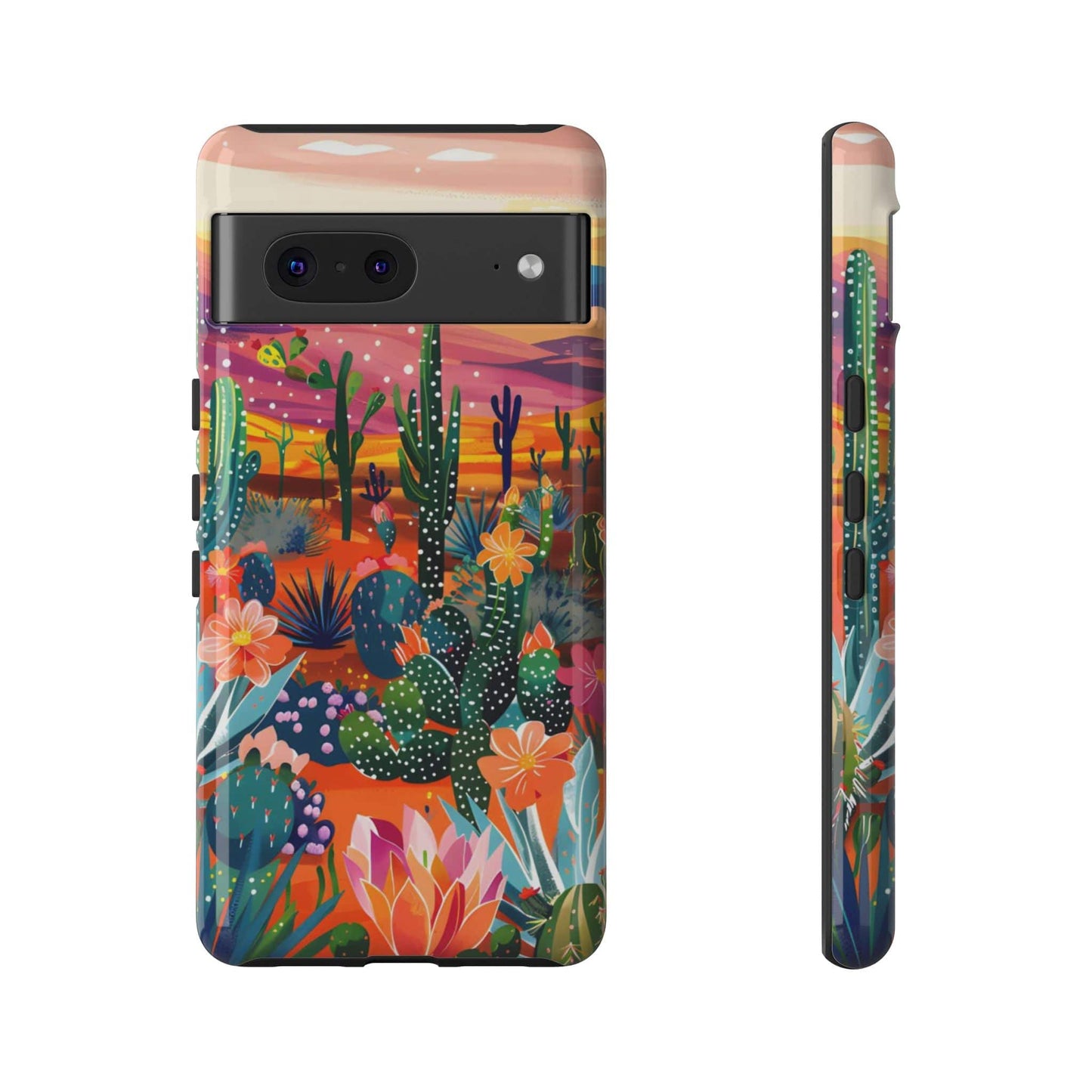 Colorful Cactus Phone Case