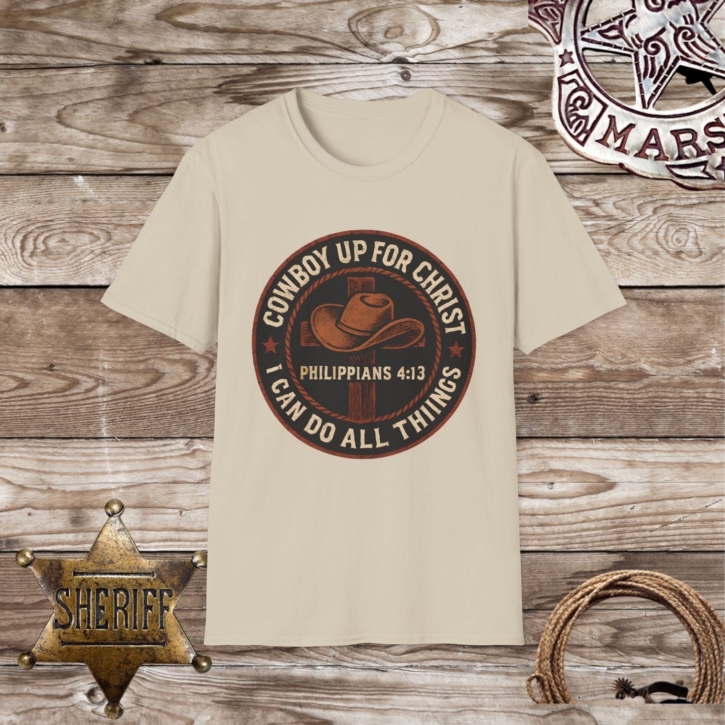 Cowboy Up for Christ T-Shirt