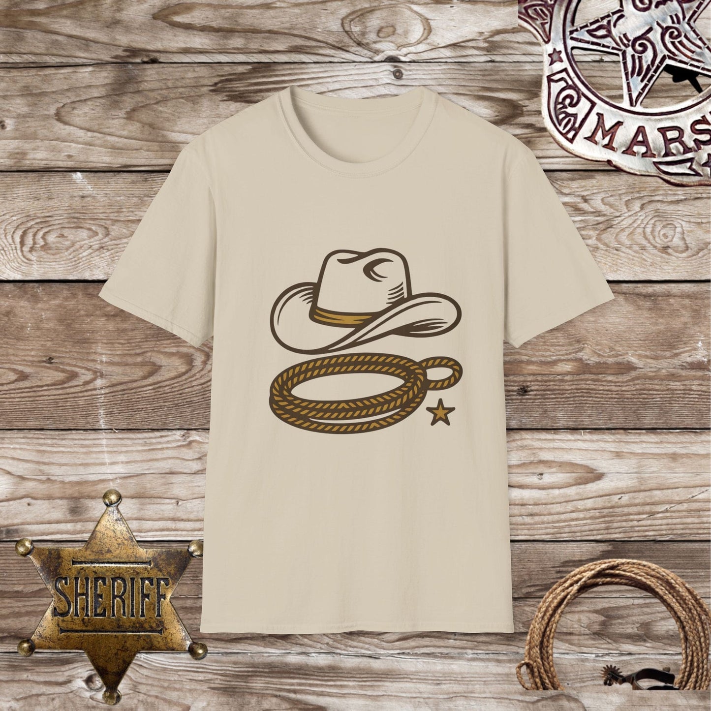 Cowboy Hat Graphic T-Shirt