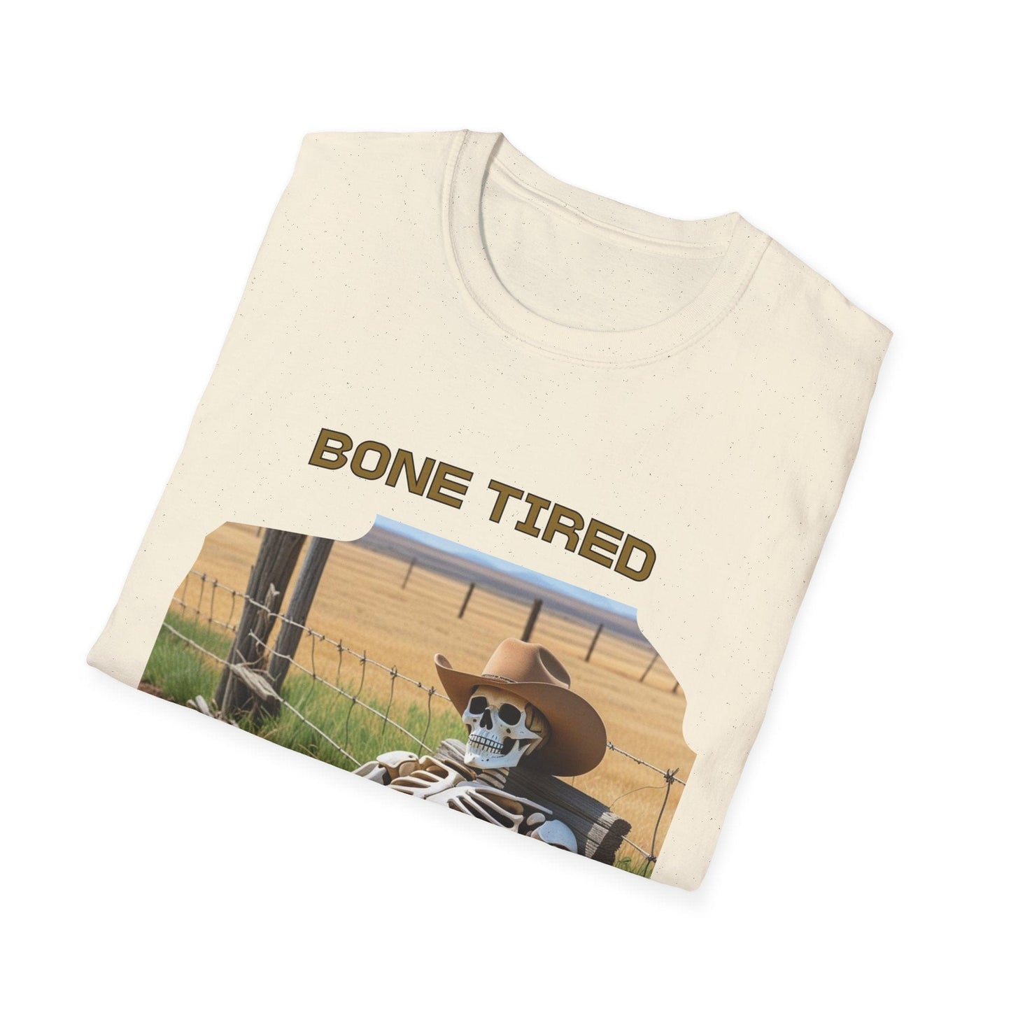 Softstyle Unisex T-Shirt: Boned Tired