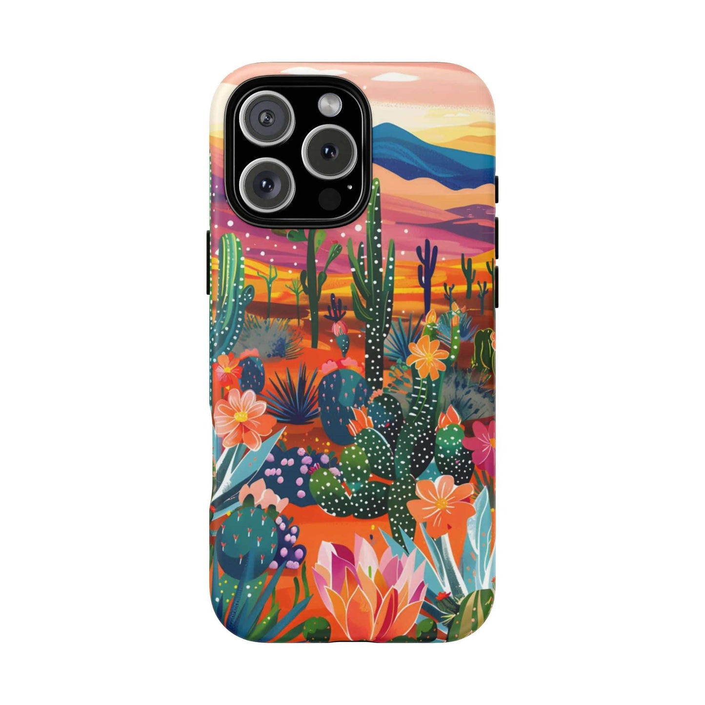 Colorful Cactus Phone Case
