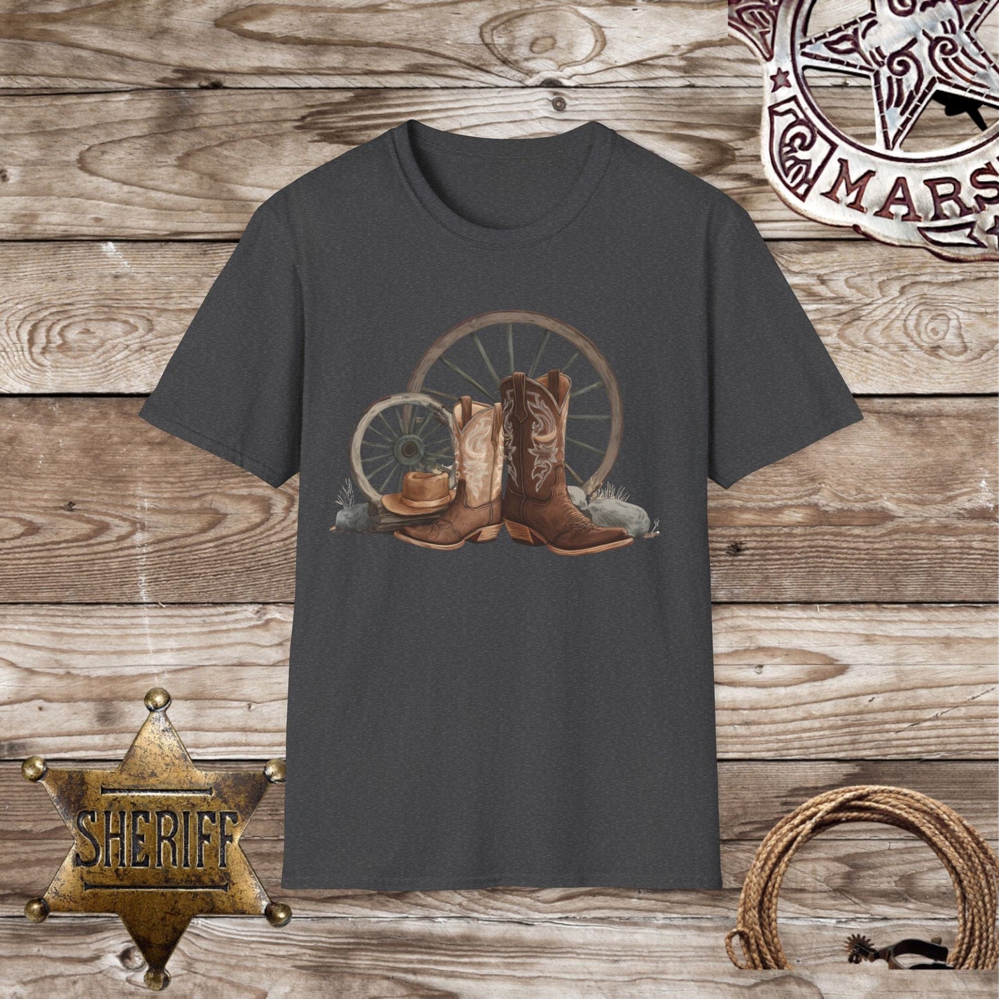 Western Cowboy Boots T-Shirt