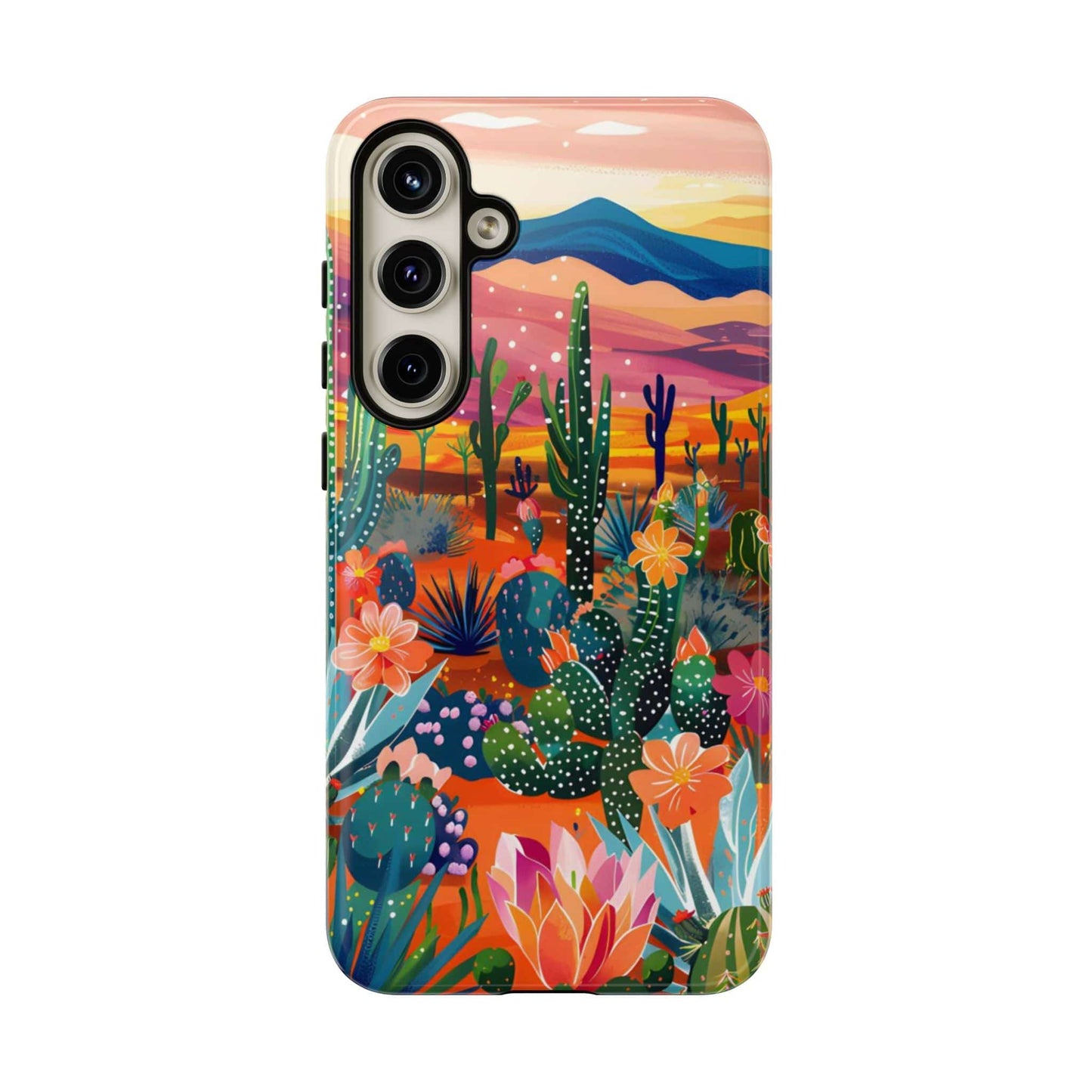 Colorful Cactus Phone Case