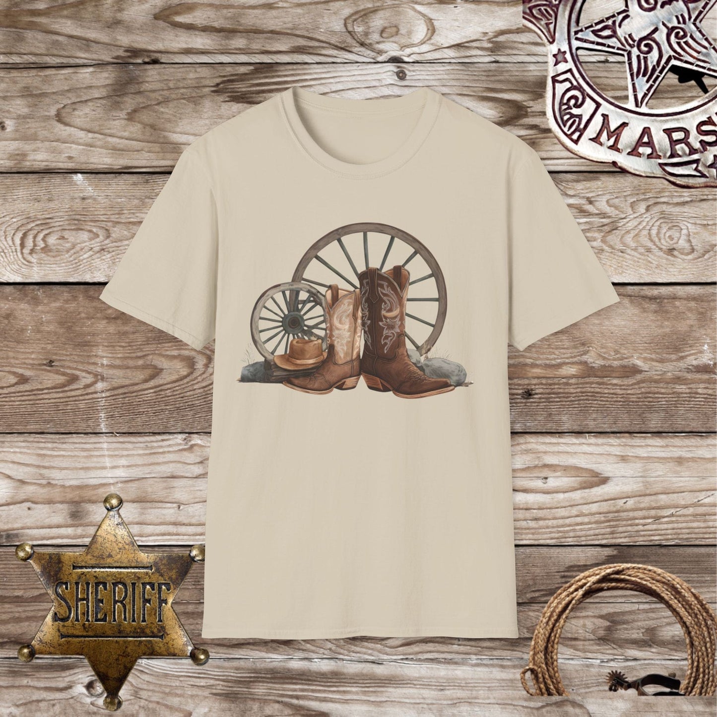 Western Cowboy Boots T-Shirt