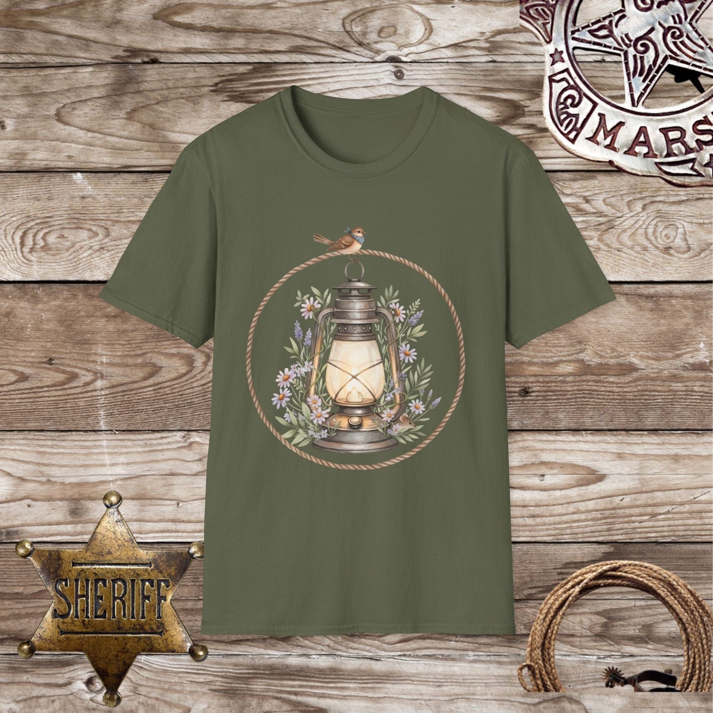 Rustic Lantern T-Shirt