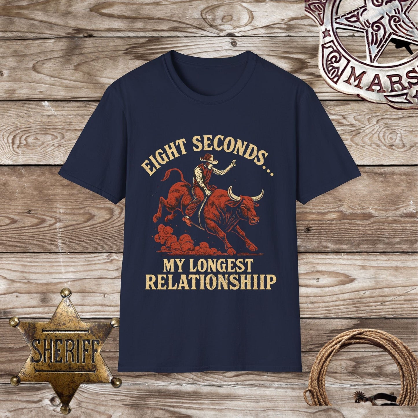 Funny Rodeo 8 Seconds T-Shirt