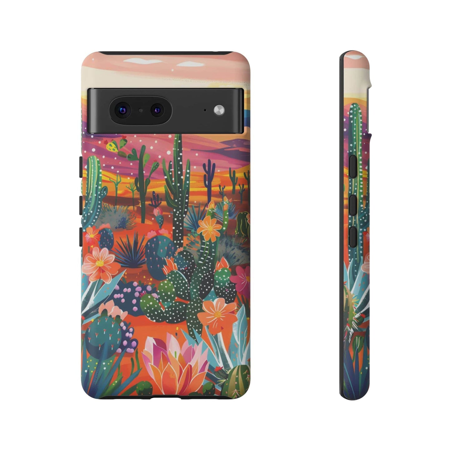 Colorful Cactus Phone Case