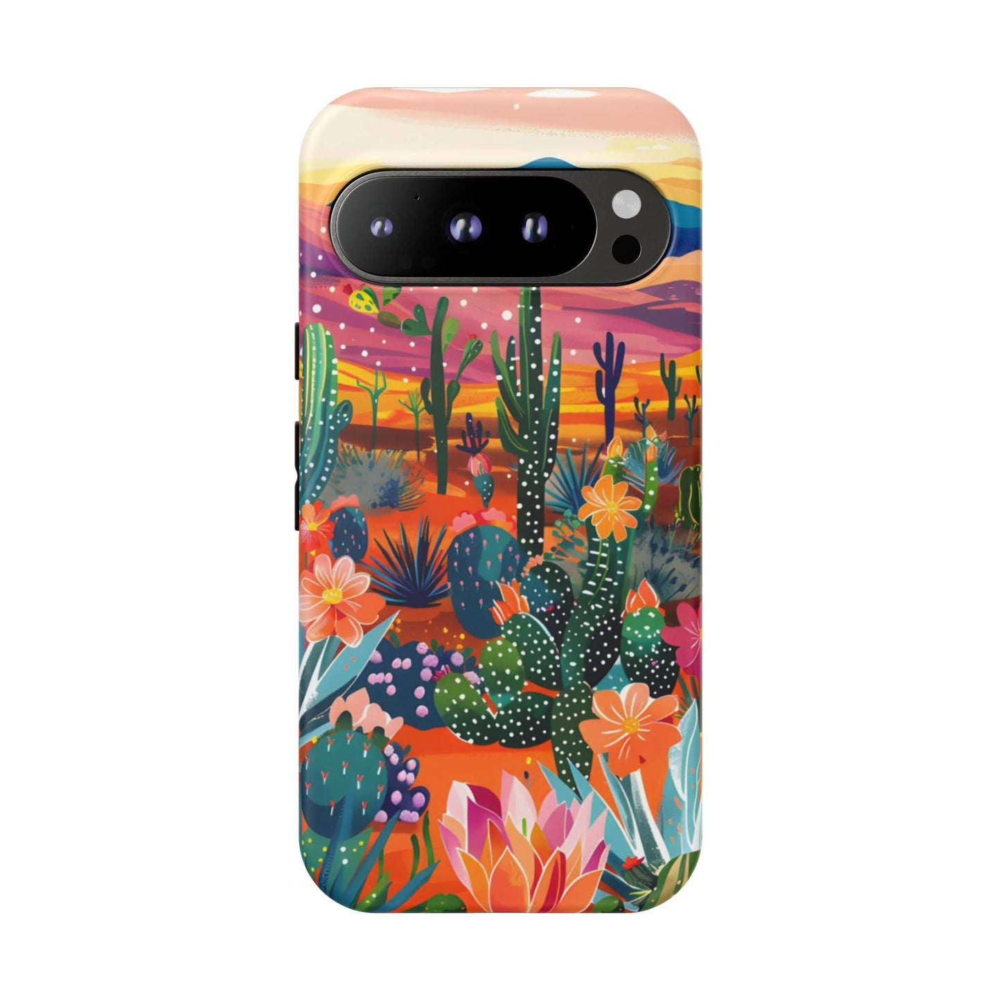 Colorful Cactus Phone Case