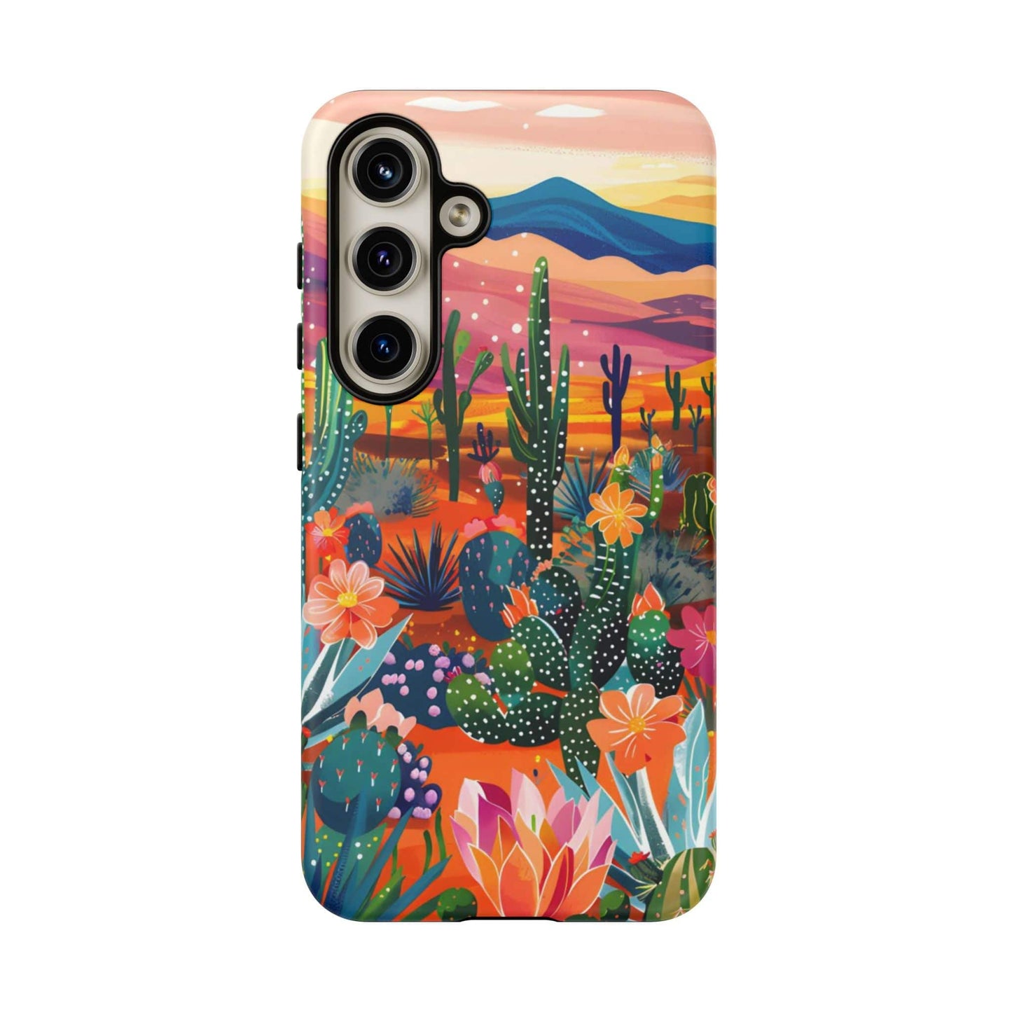 Colorful Cactus Phone Case
