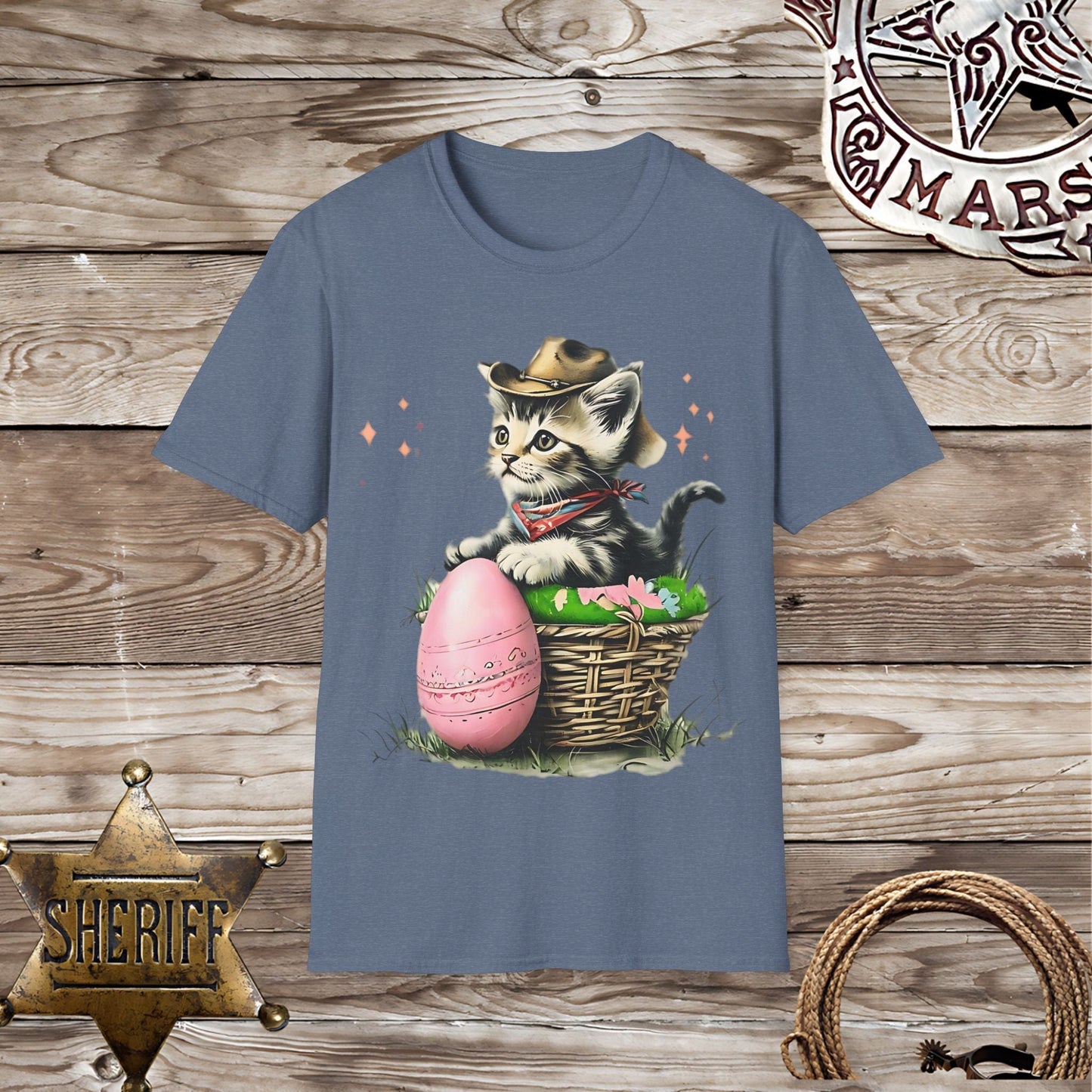 Cute Cat Easter T-Shirt