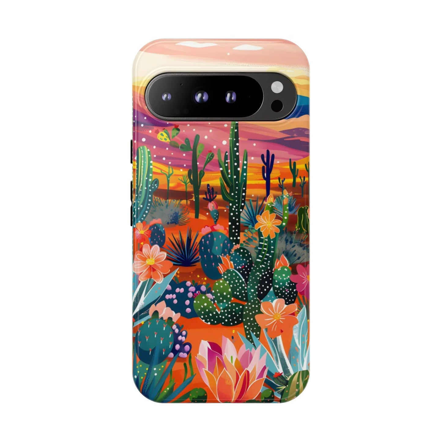 Colorful Cactus Phone Case