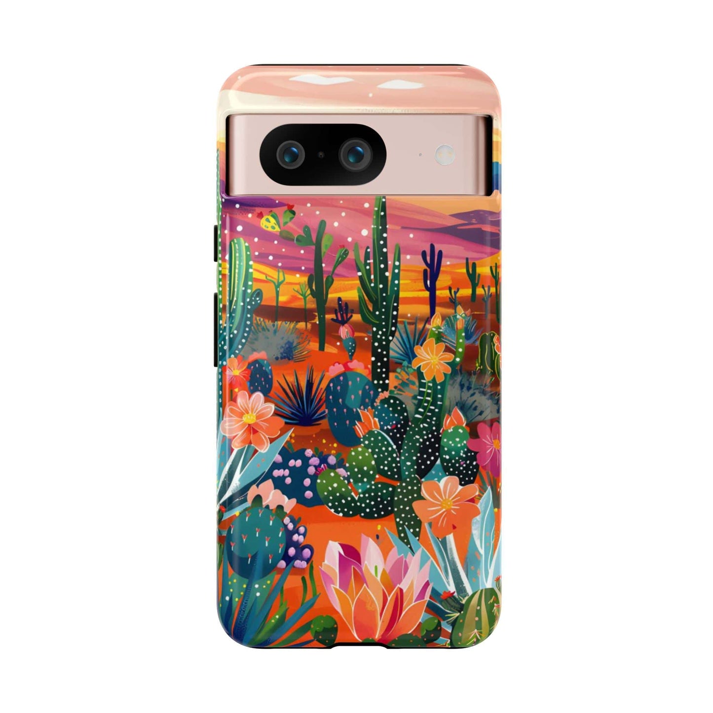 Colorful Cactus Phone Case