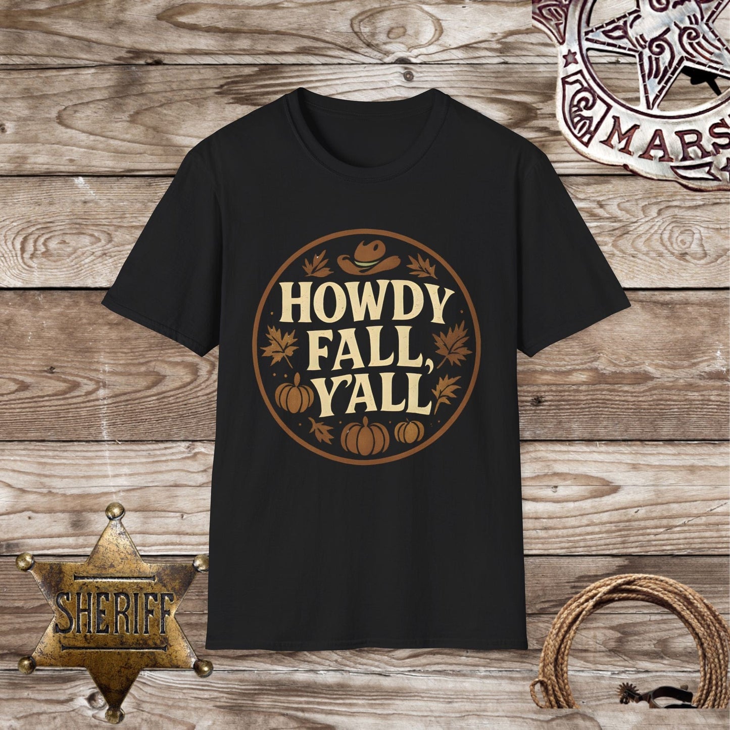 Howdy Fall Y'all T-Shirt