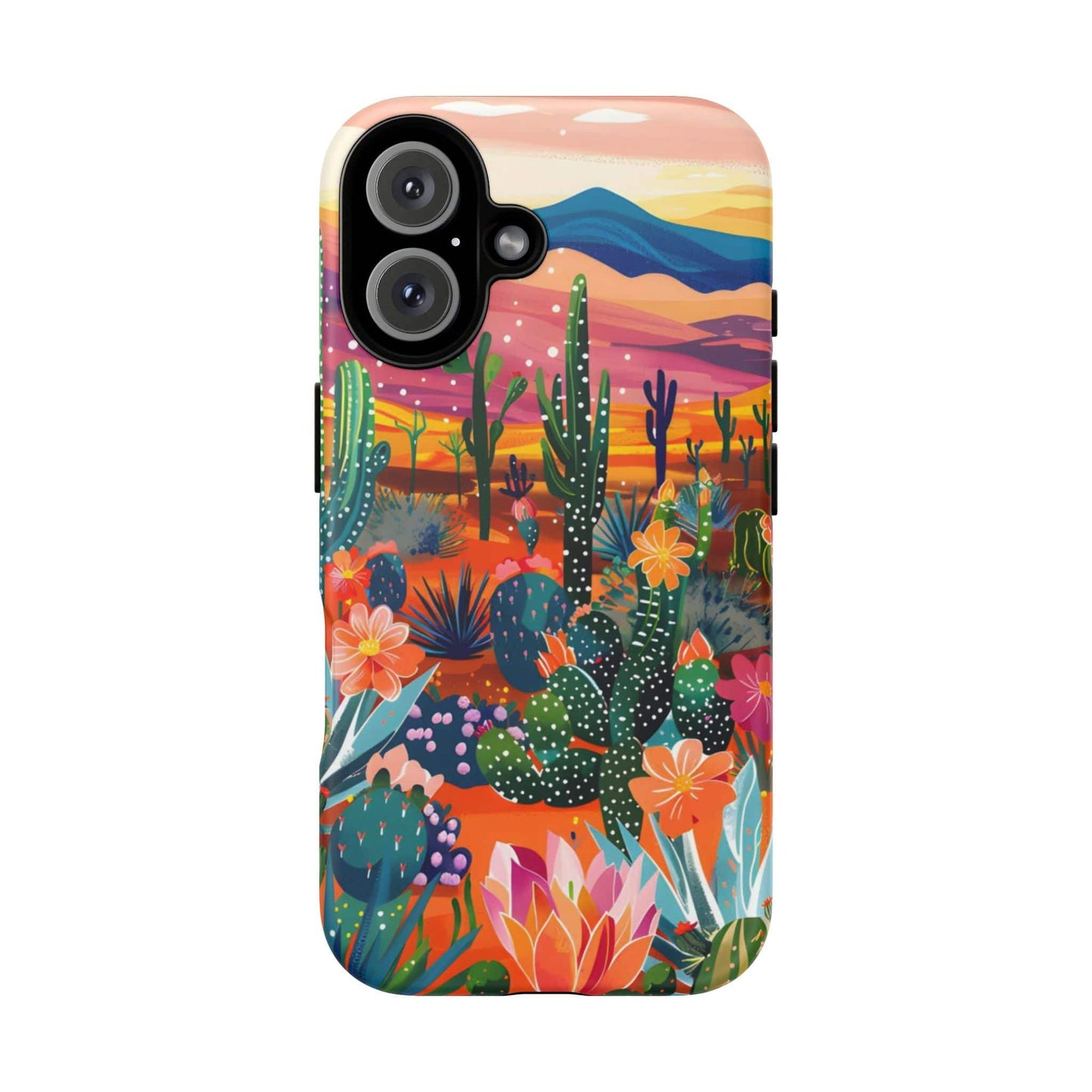Colorful Cactus Phone Case