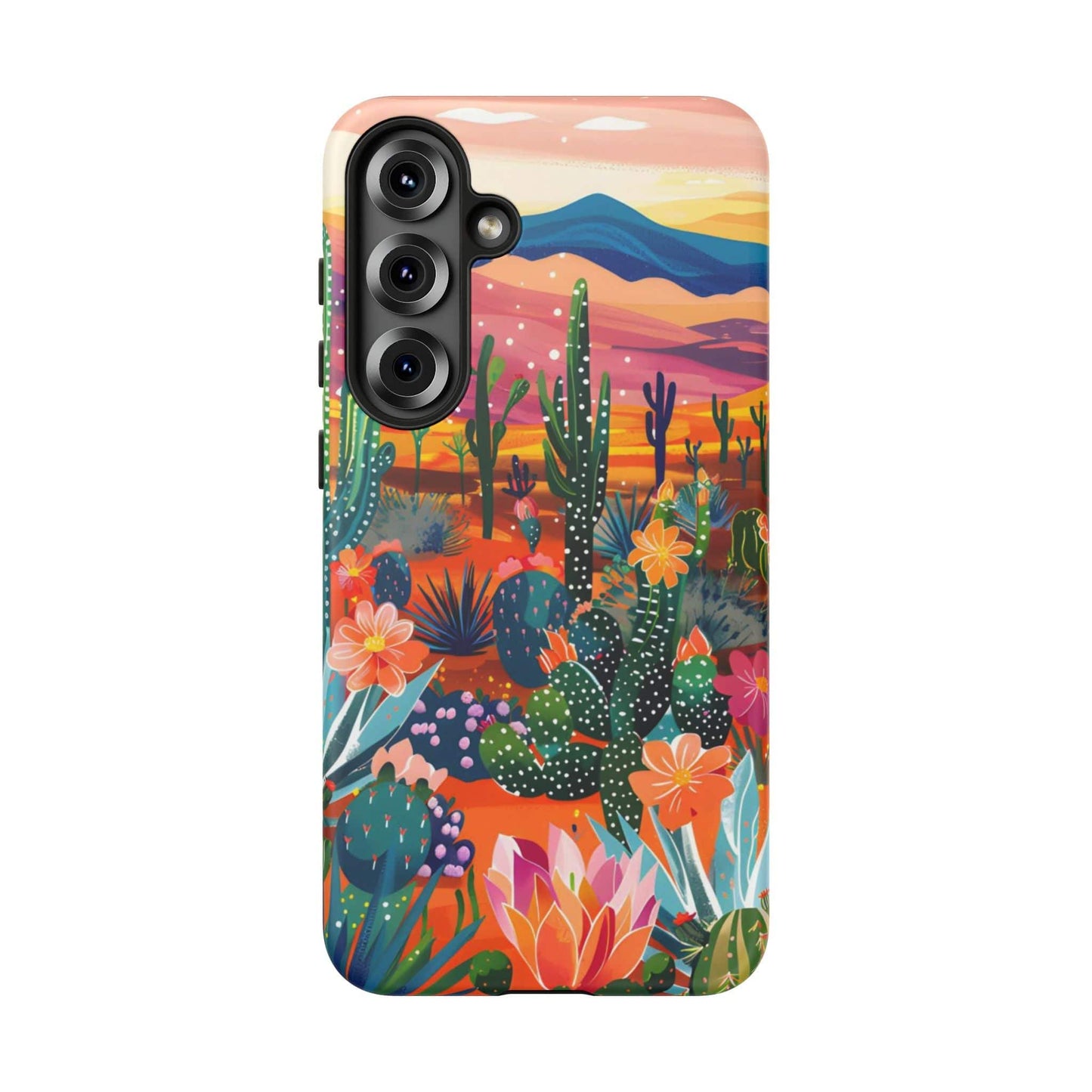 Colorful Cactus Phone Case