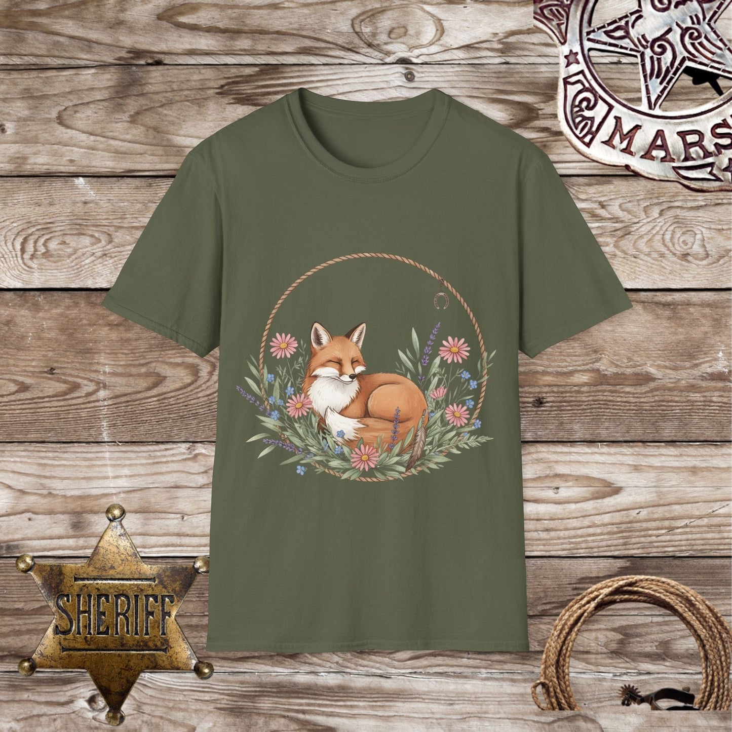 Whimsical Fox T-Shirt