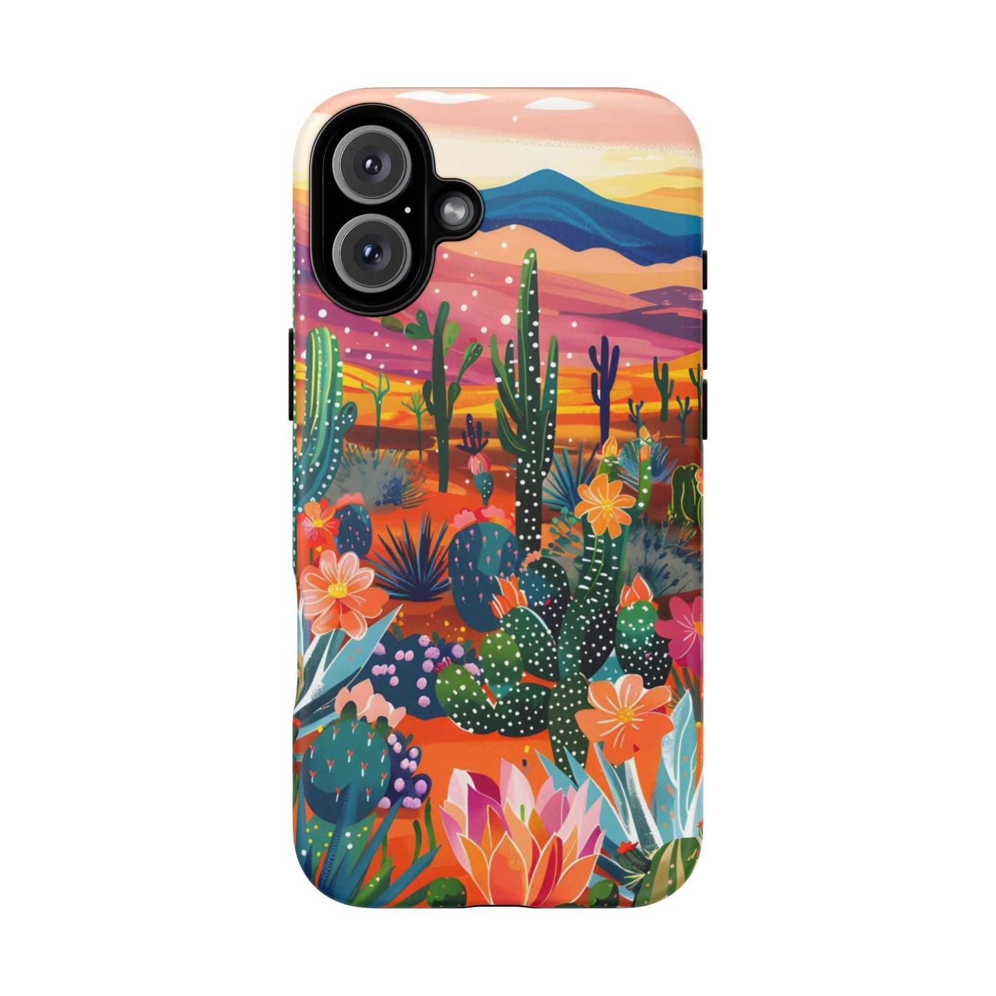 Colorful Cactus Phone Case