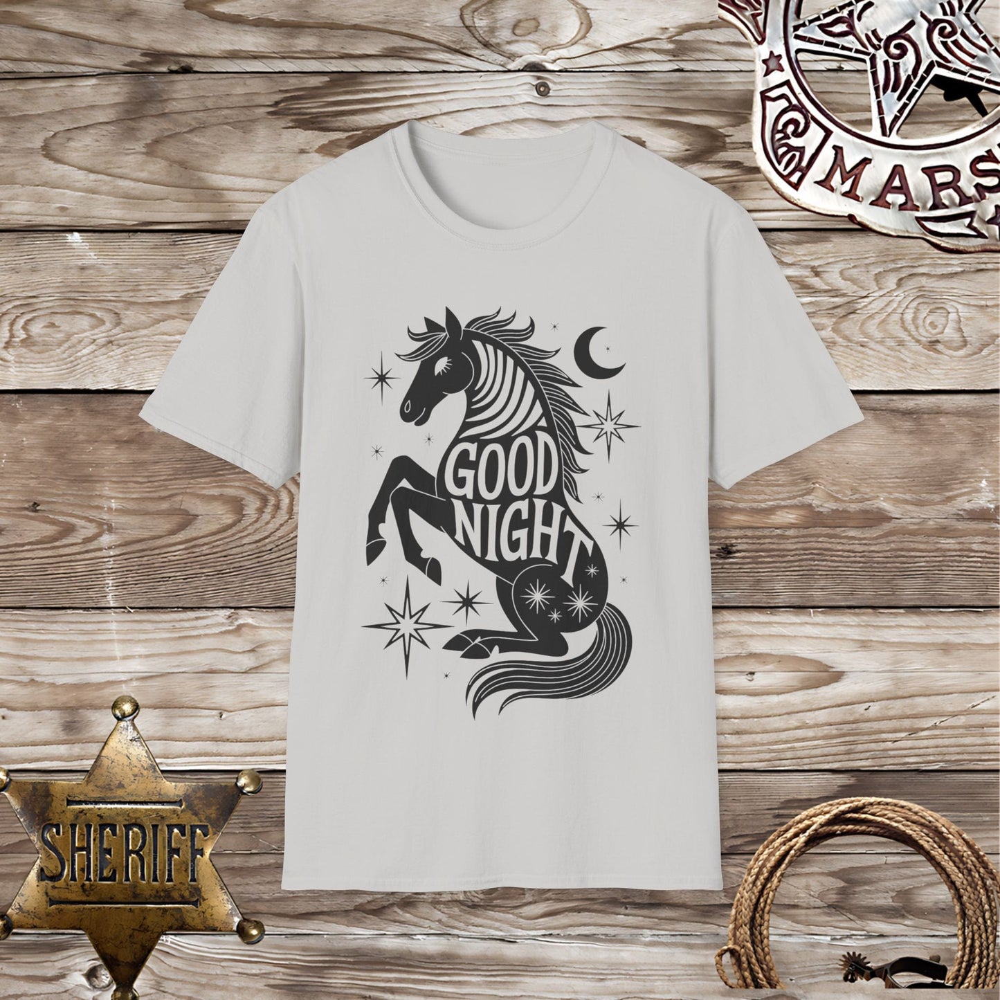 Good Night Unicorn Horse T-Shirt