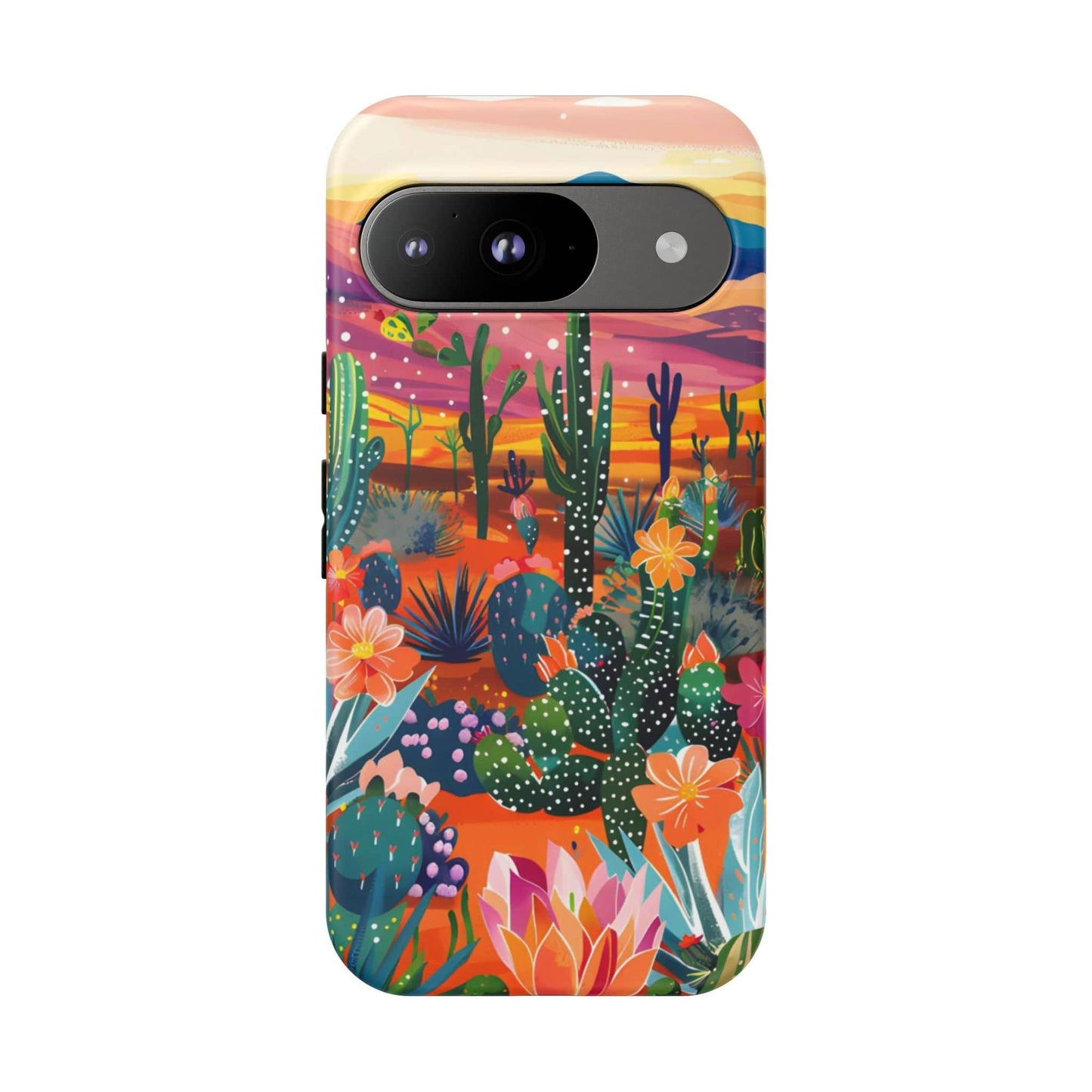 Colorful Cactus Phone Case