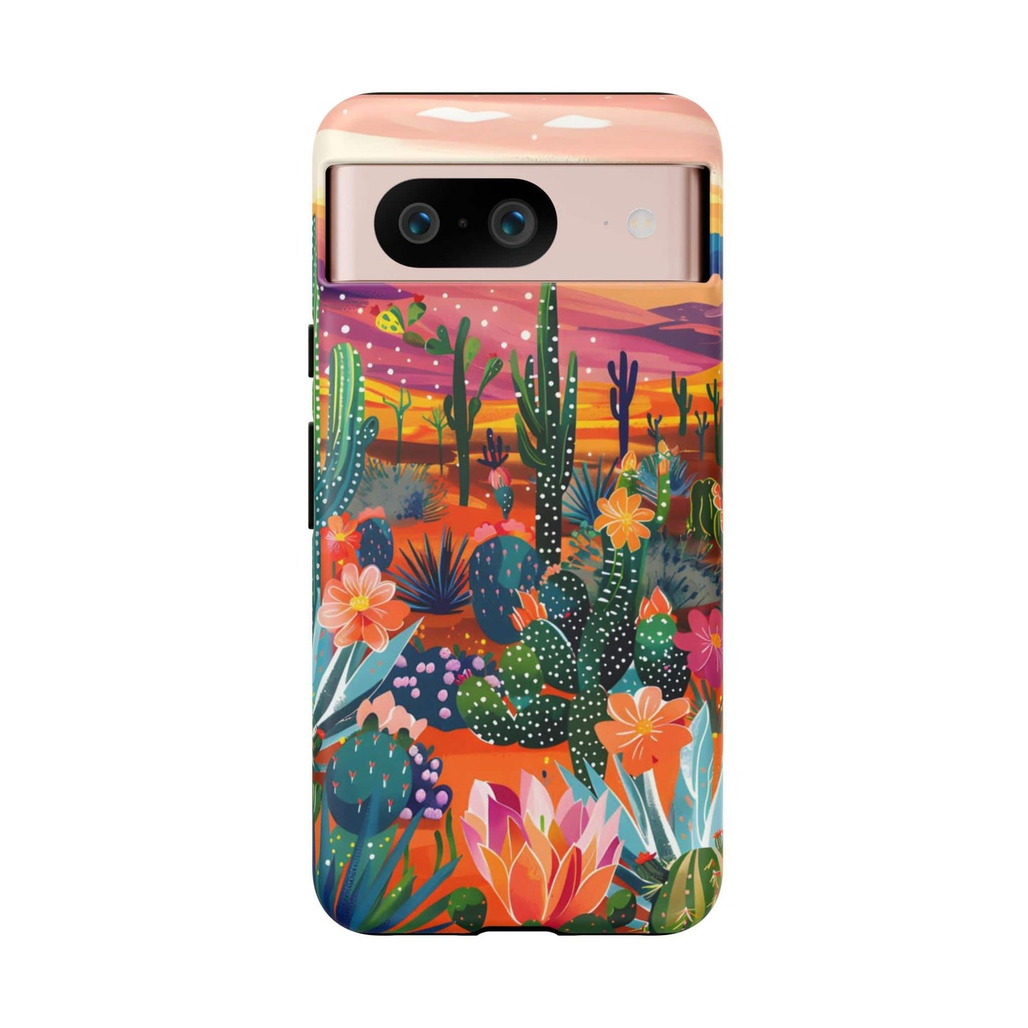 Colorful Cactus Phone Case