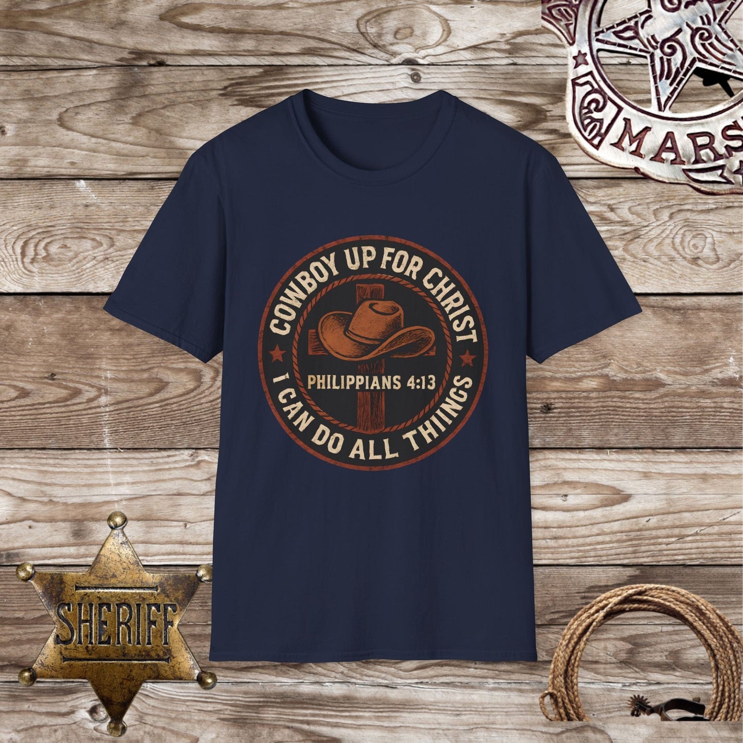 Cowboy Up for Christ T-Shirt