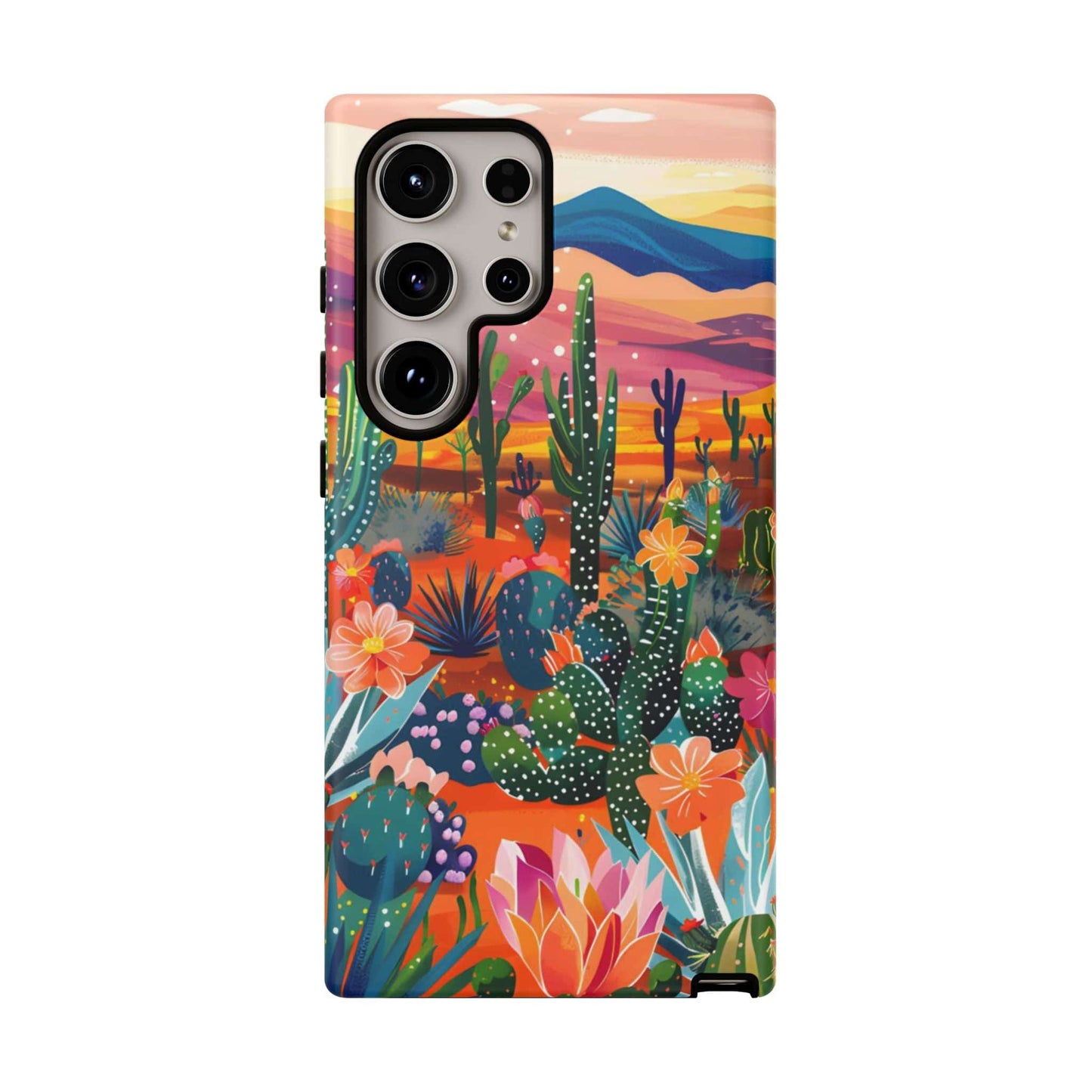 Colorful Cactus Phone Case