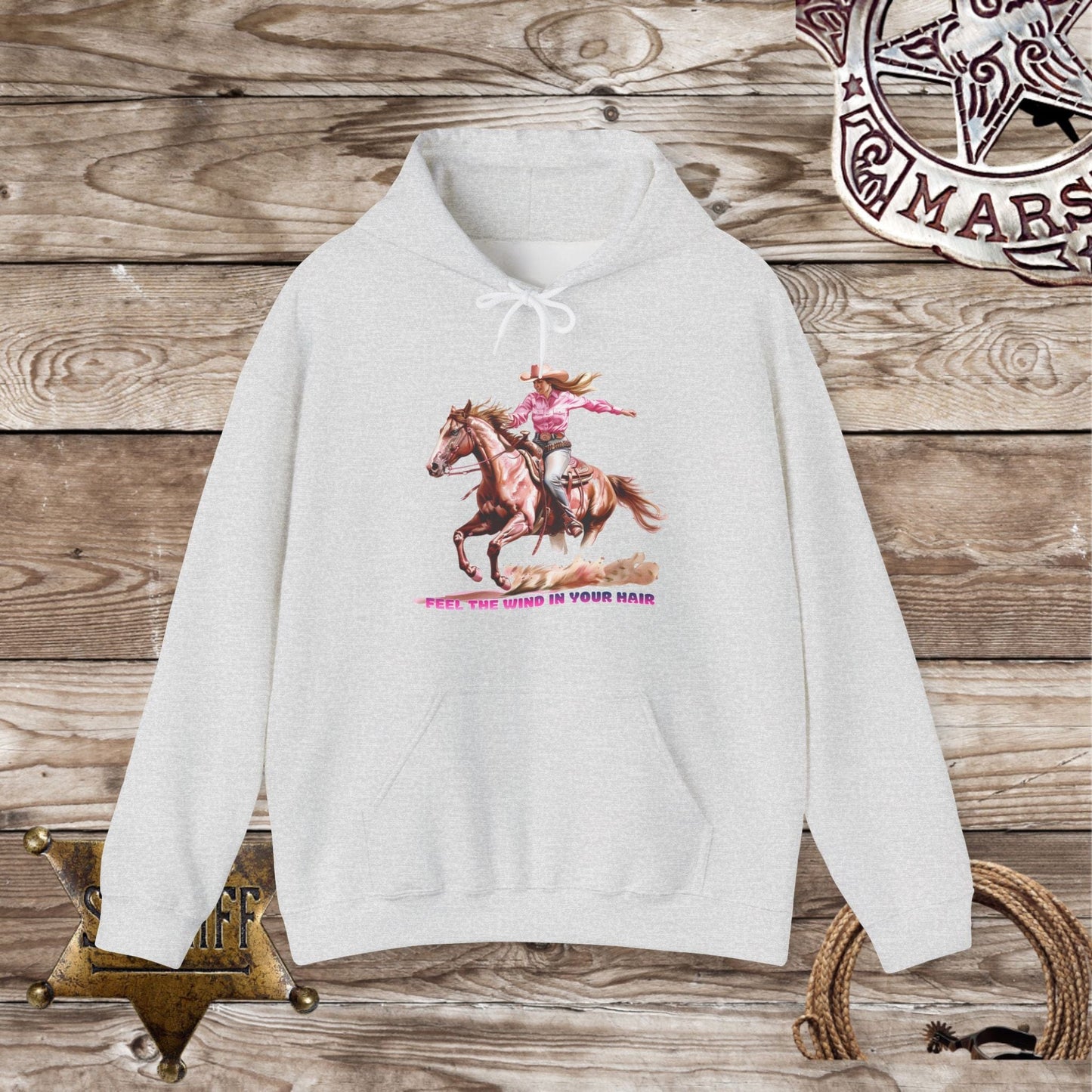 Feel the Wind -Hooded Sweatshirt