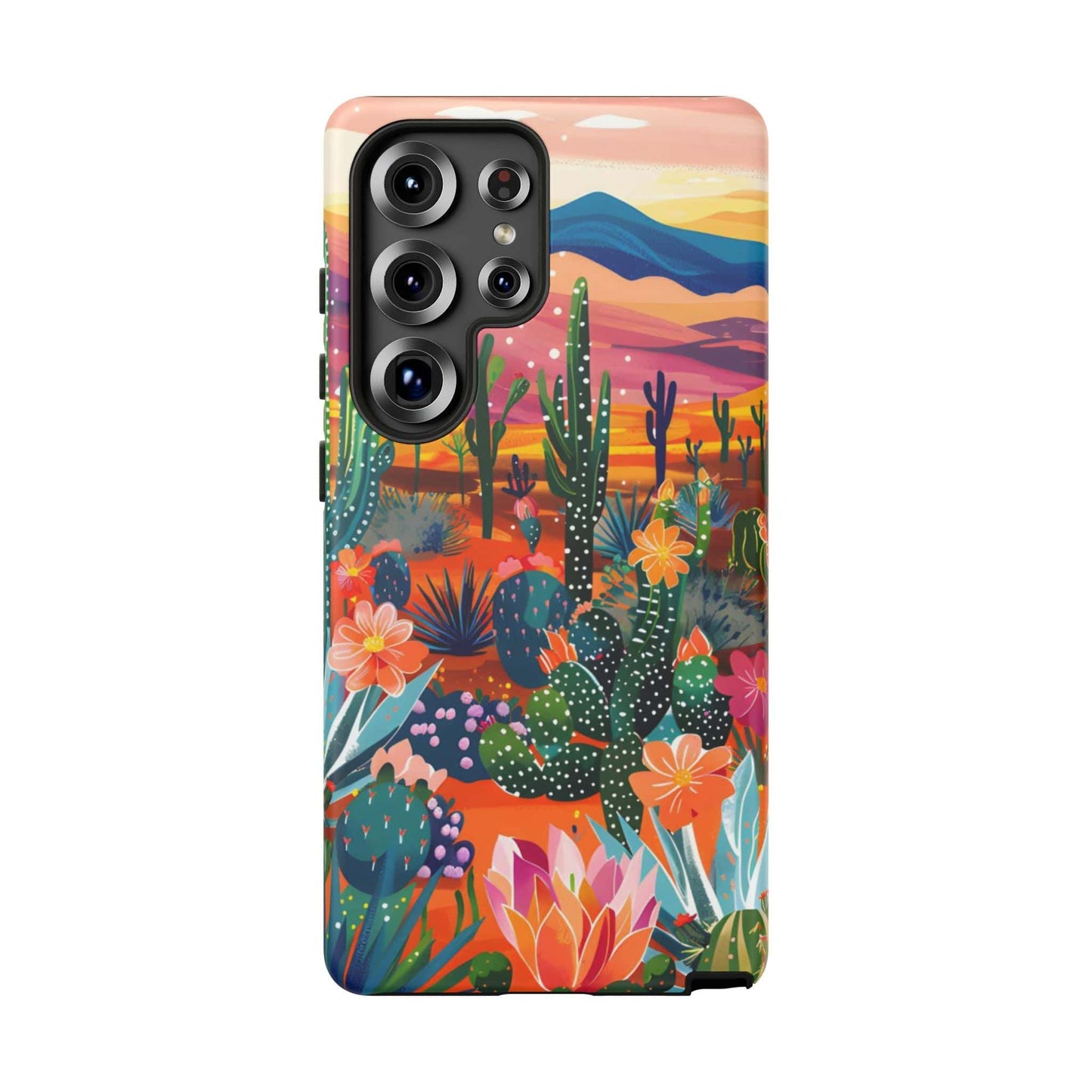 Colorful Cactus Phone Case