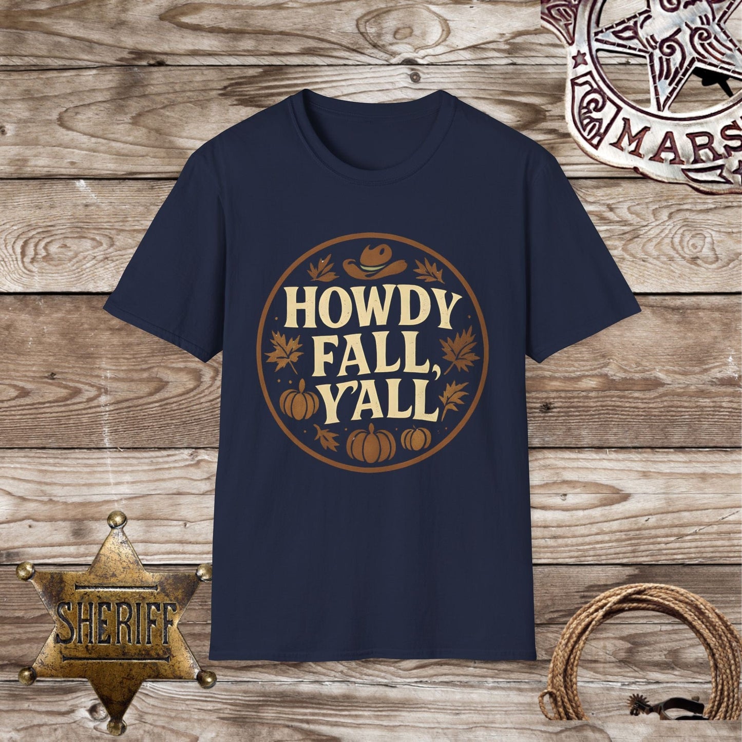 Howdy Fall Y'all T-Shirt
