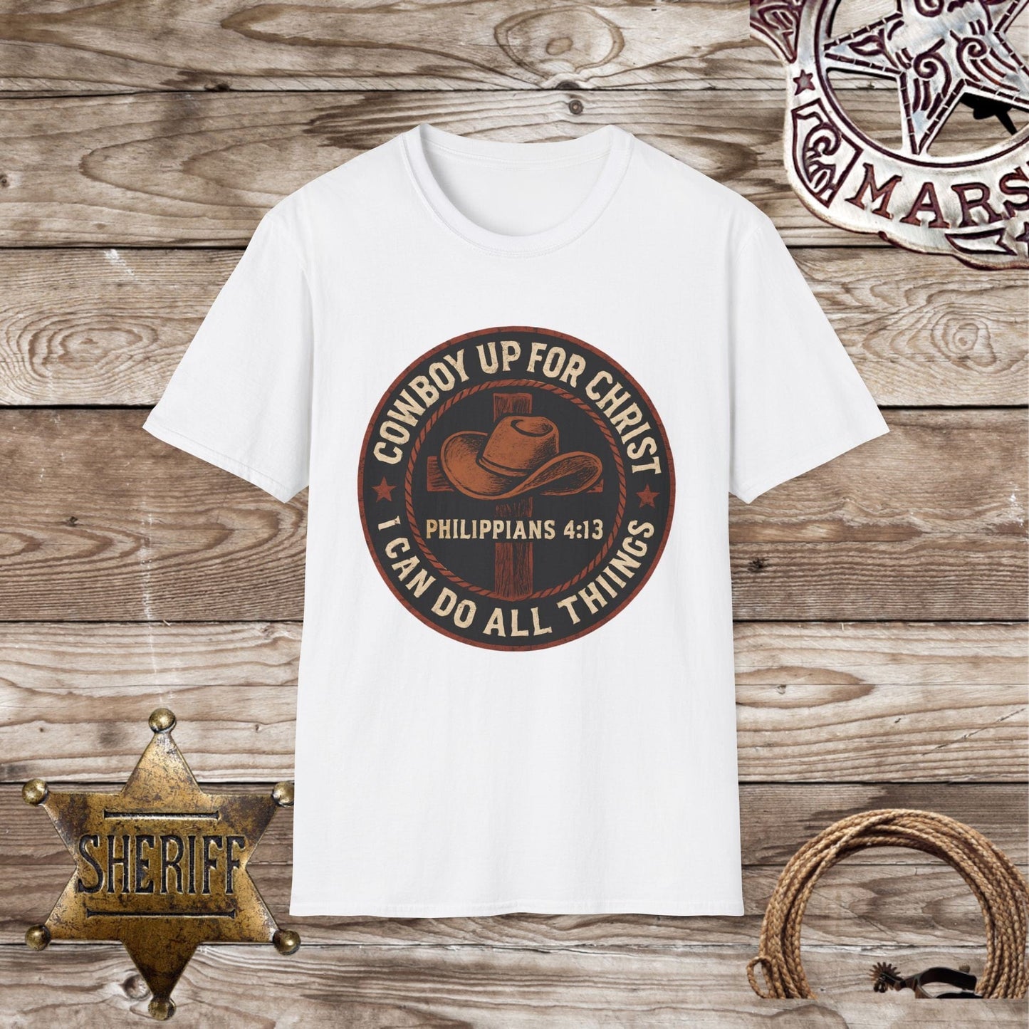 Cowboy Up for Christ T-Shirt