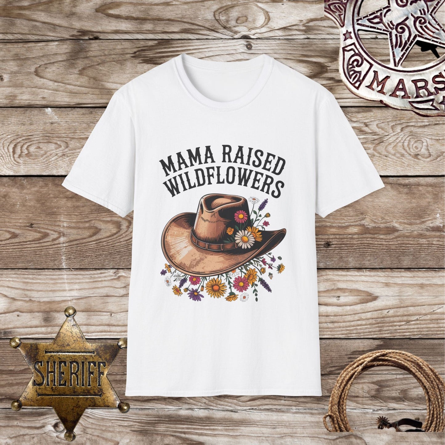 Mama Raised Wildflowers T-Shirt