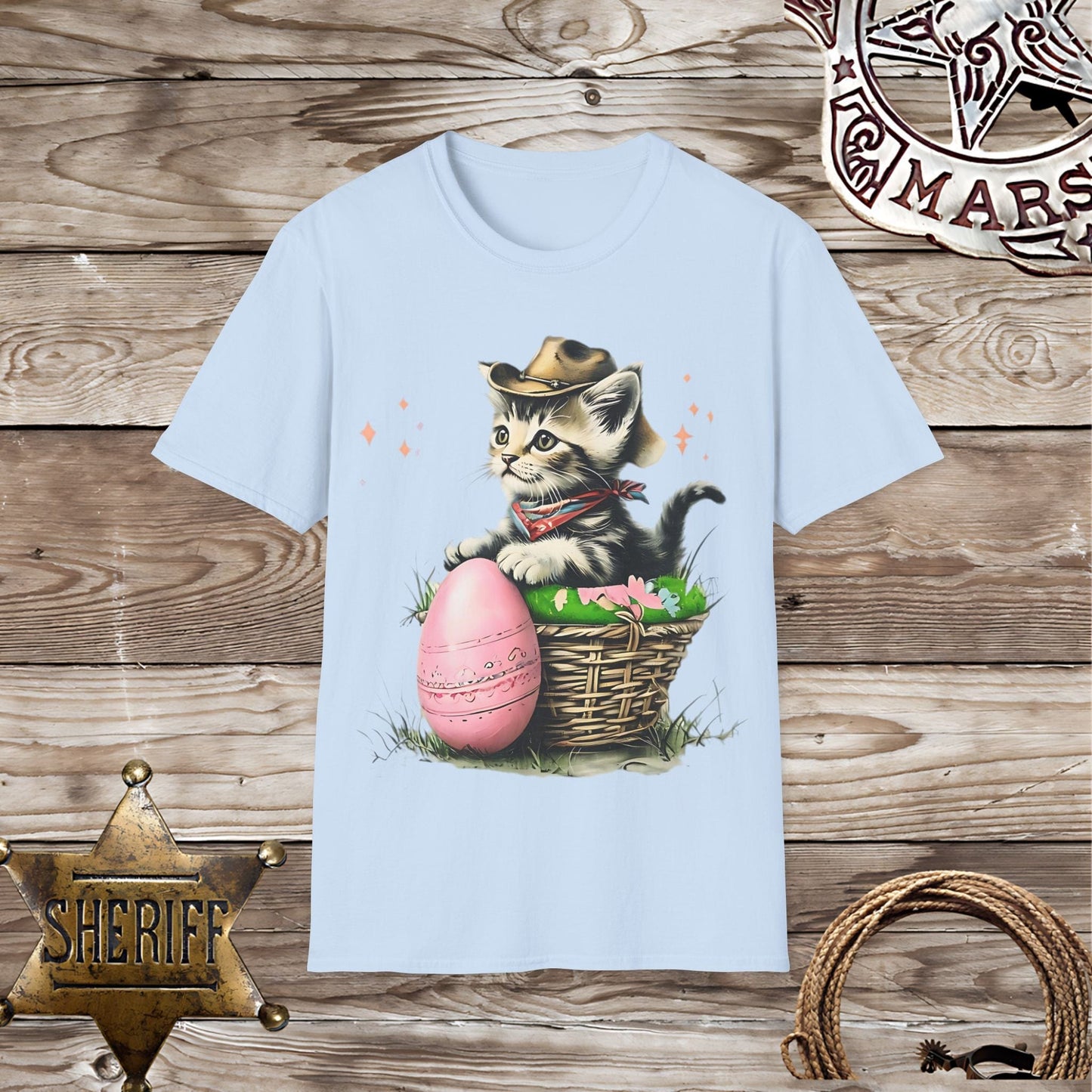 Cute Cat Easter T-Shirt