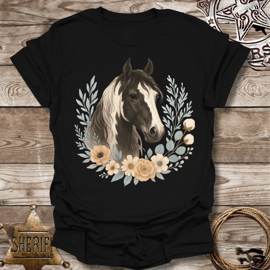 Equine Floral T-Shirt