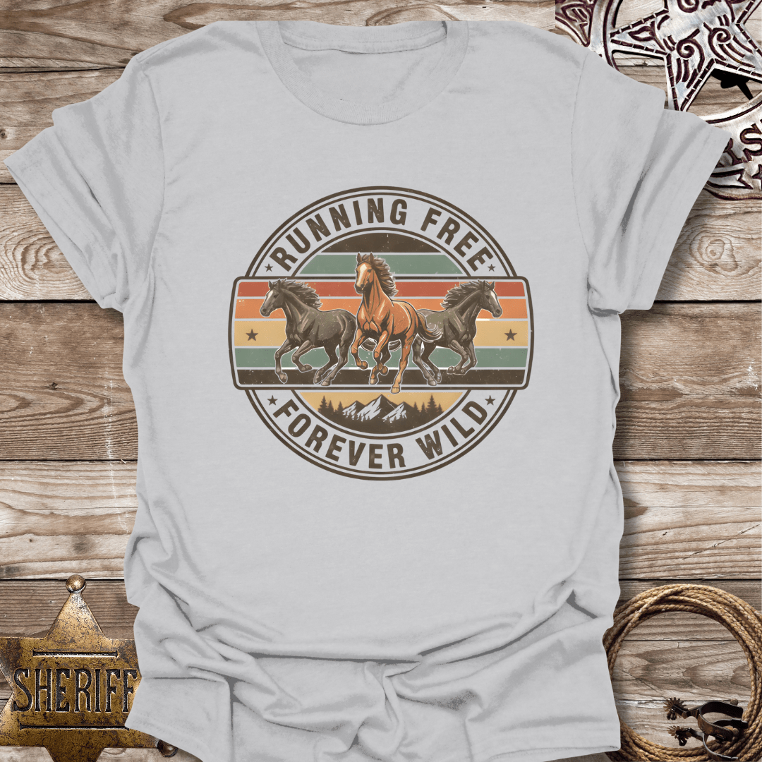 Wild Horse Running Free T-Shirt