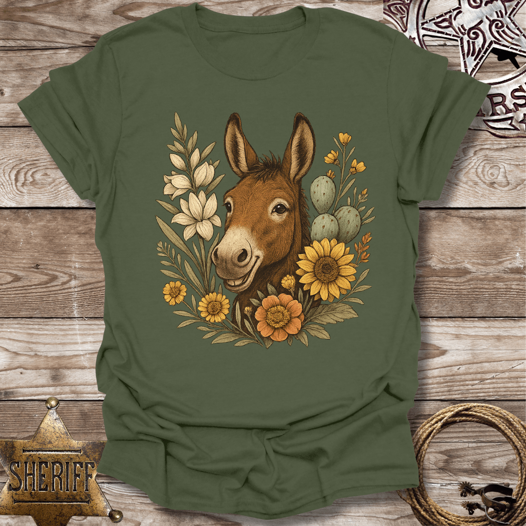 Rustic Donkey Graphic T-Shirt