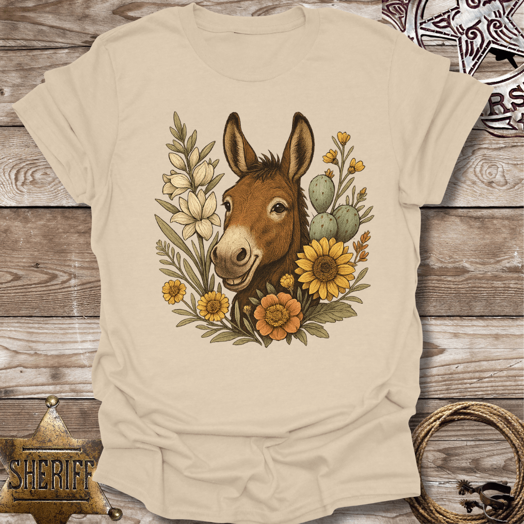 Rustic Donkey Graphic T-Shirt