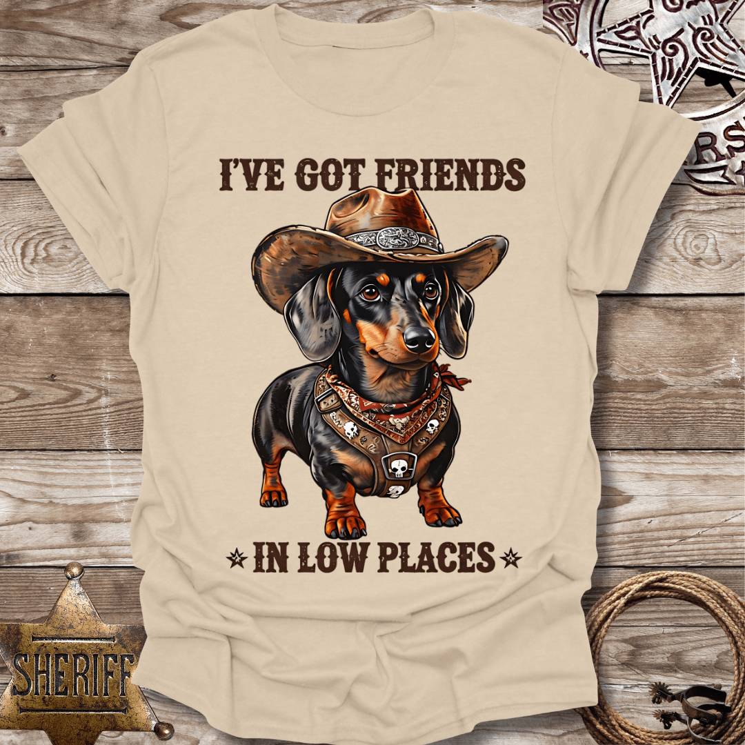 "I've Got Friends in Low Places"- T-Shirt