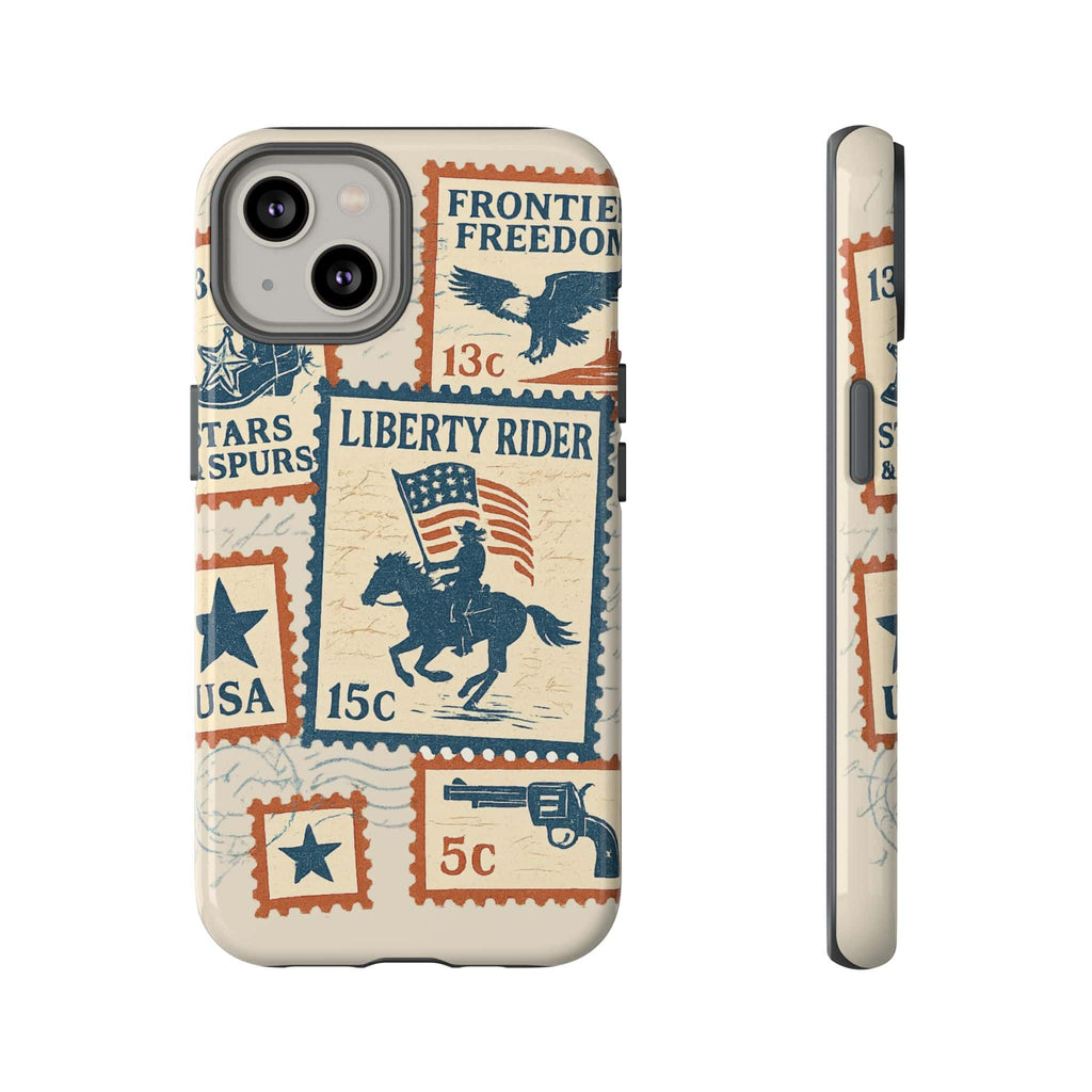 Liberty Rider Vintage Western Patriotic Phone Case