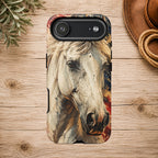 Patriotic White Horse Phone Case