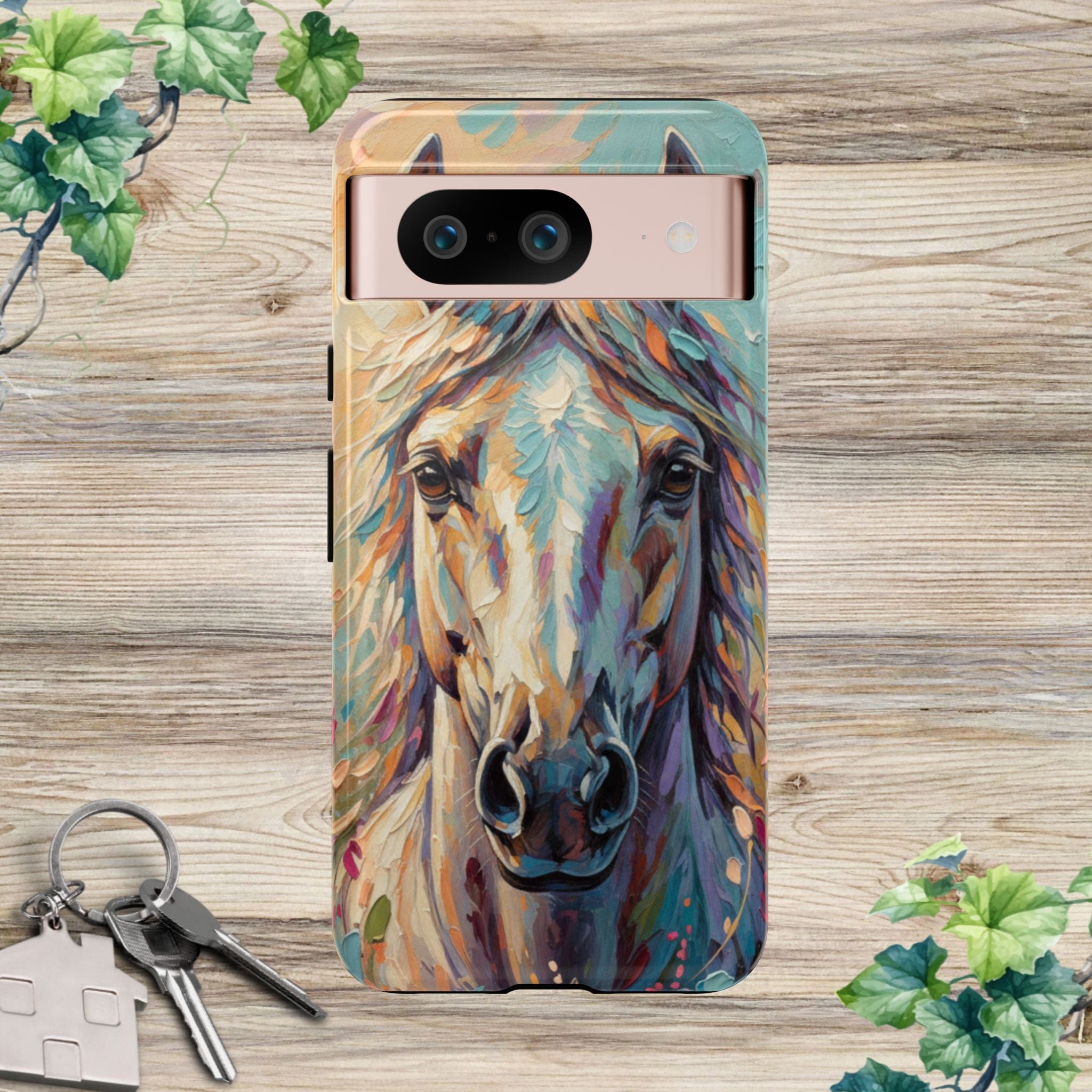 Blooming Spirit Horse Phone Case